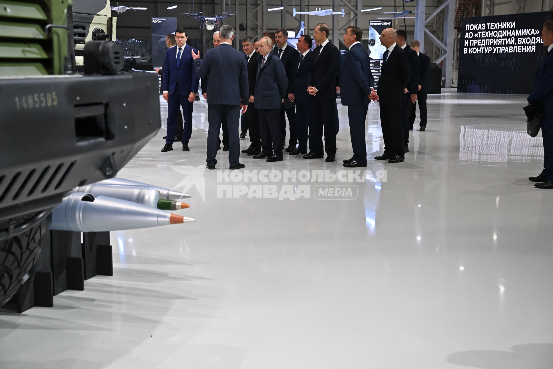 Рабочая поездка президента РФ Путина в Пермь