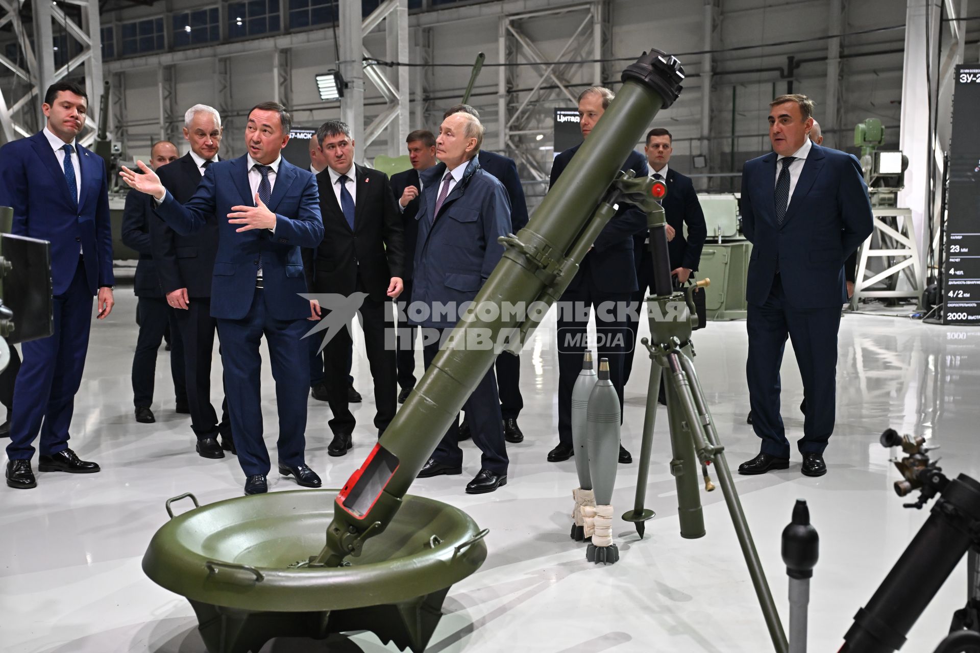 Рабочая поездка президента РФ Путина в Пермь