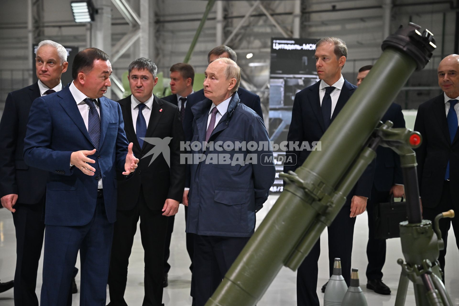 Рабочая поездка президента РФ Путина в Пермь