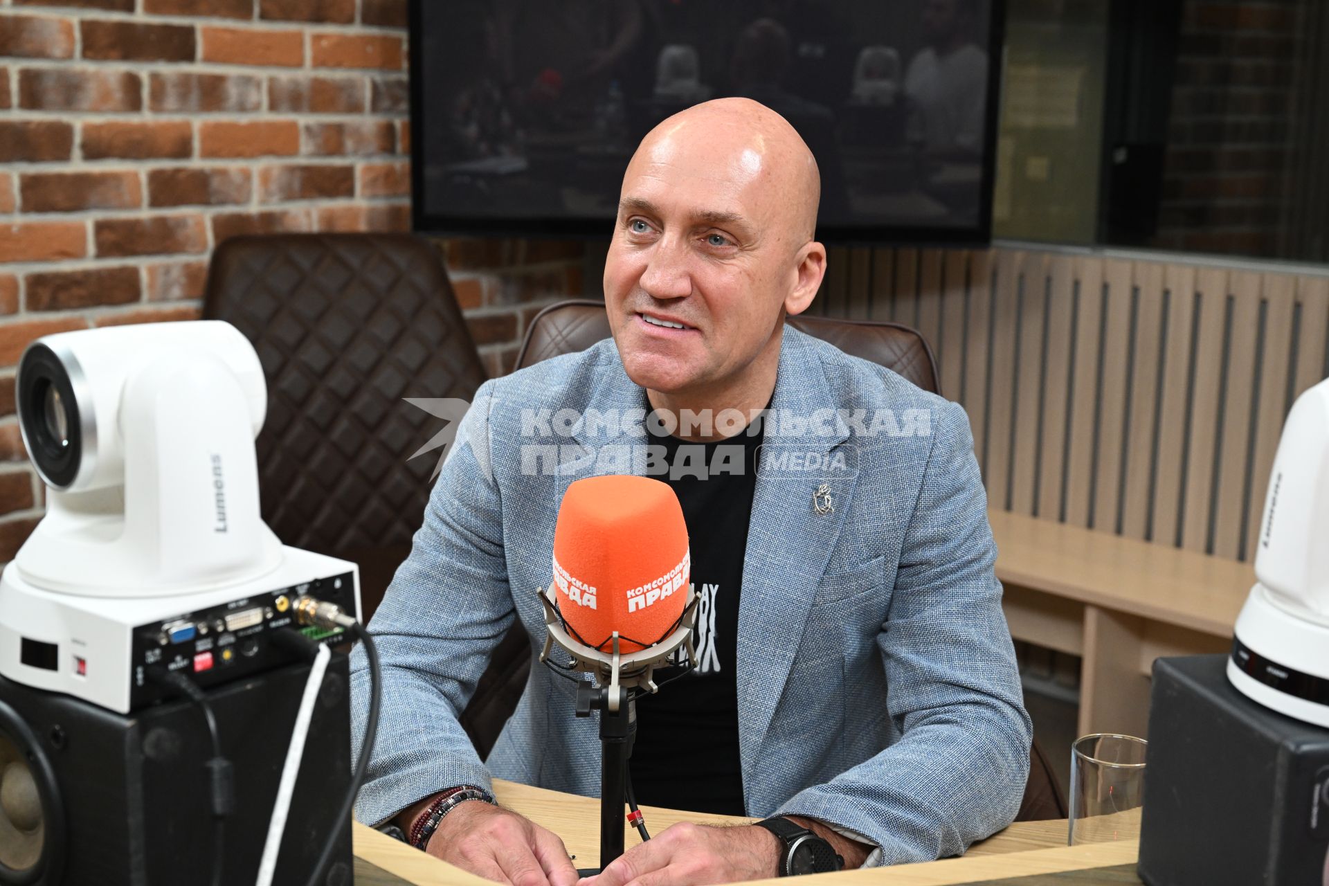 Андрей Сухинин на радиостанции Комсомольская правда\"