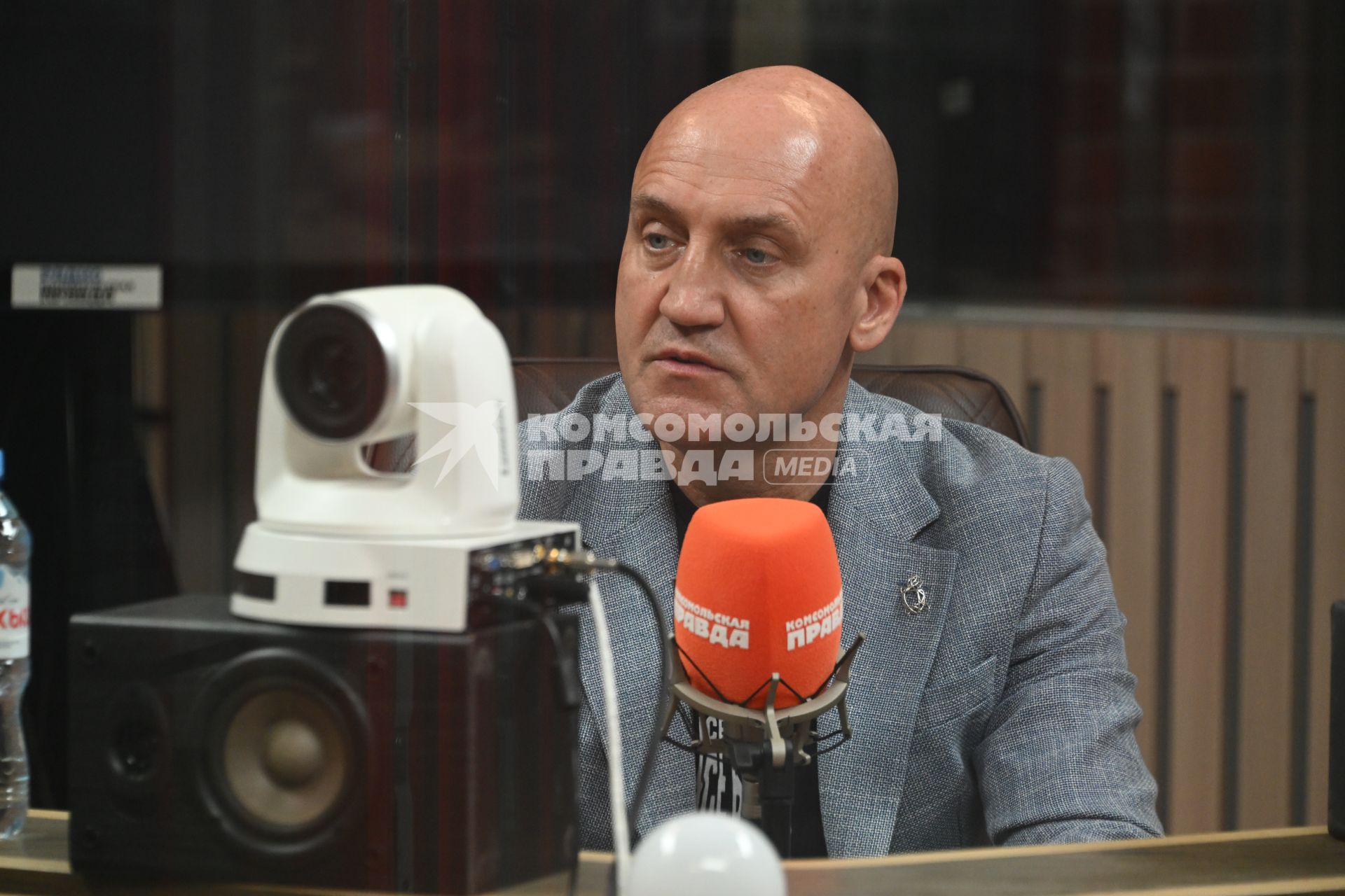 Андрей Сухинин на радиостанции Комсомольская правда\"