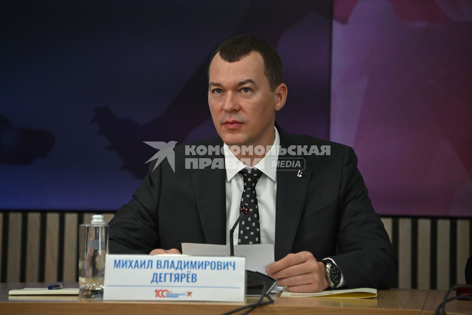 Михаил Дегтярев в редакции  Комсомольская правда\"
