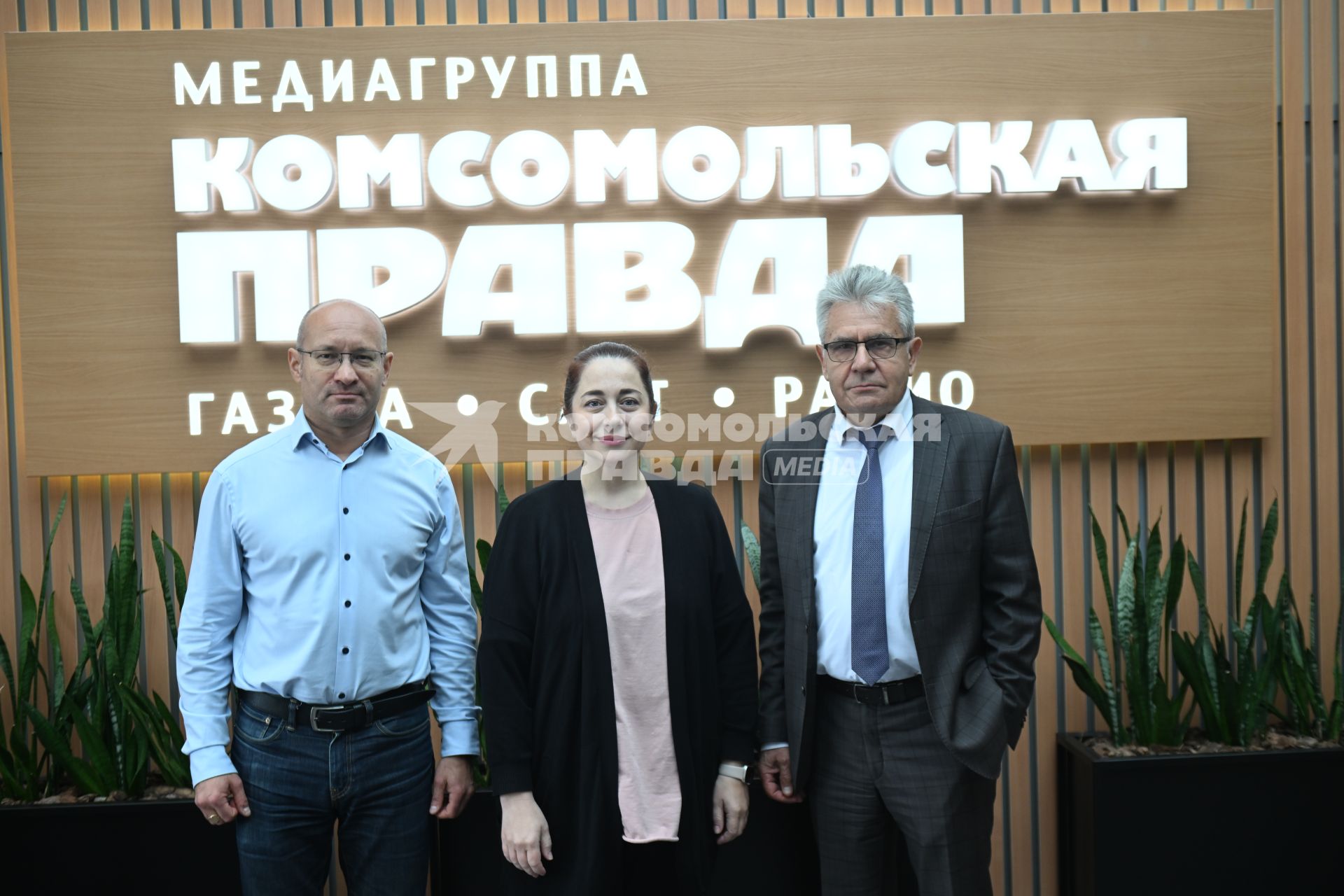 Владимир Семенов на радиостанции Комсомольская правда\"