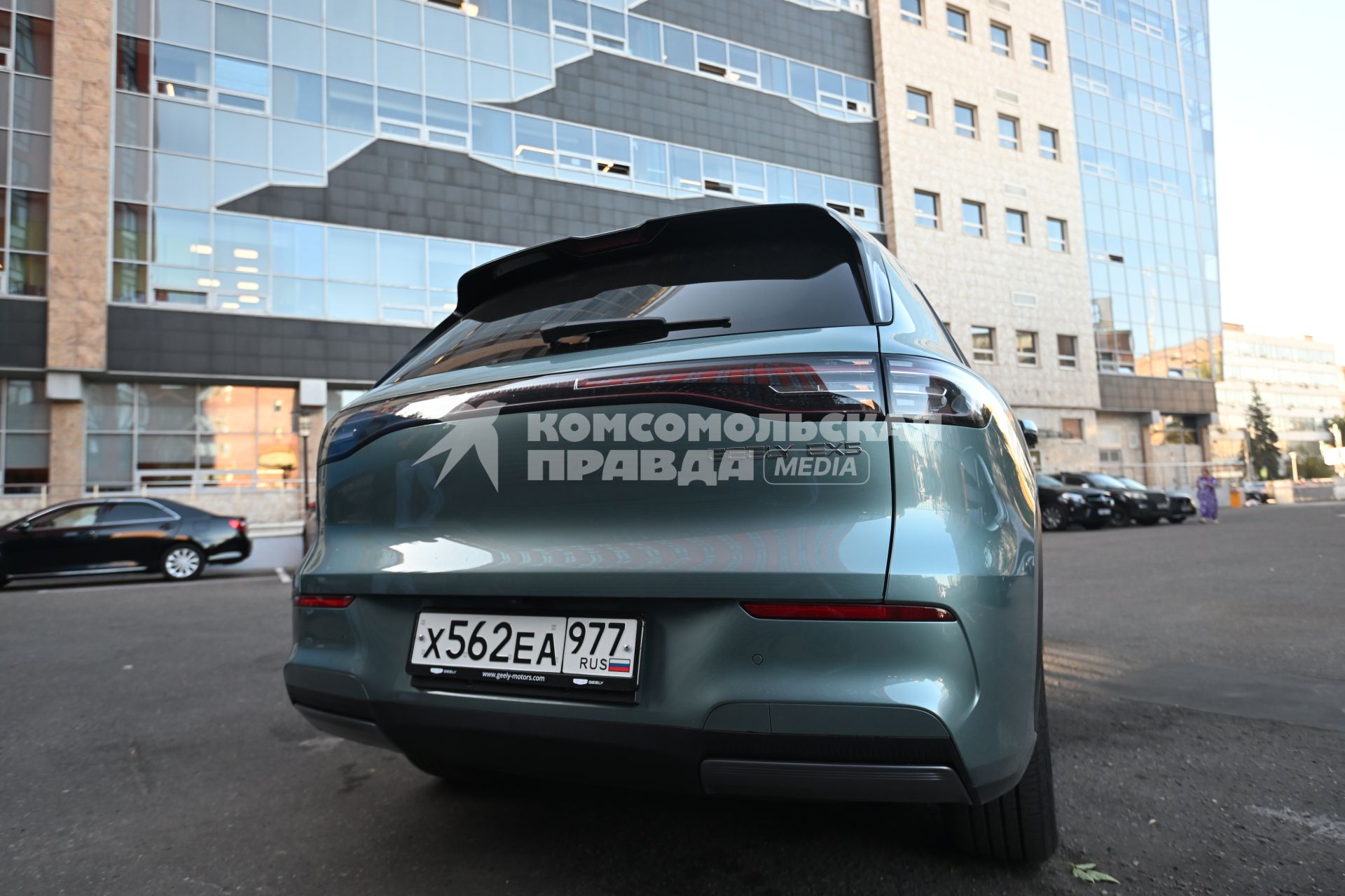 Тест-драйв автомобиля Geely EX5