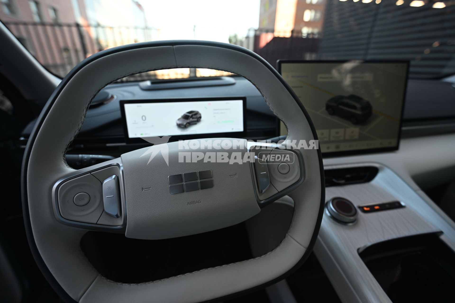 Тест-драйв автомобиля Geely EX5