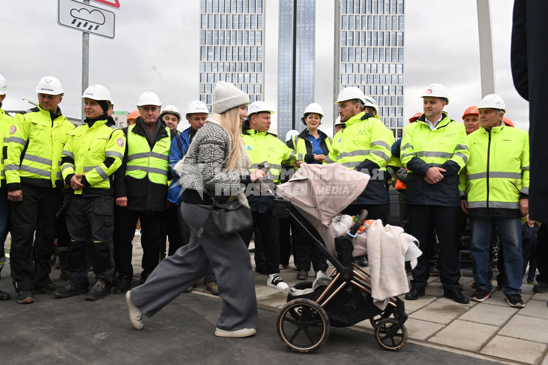 Открытие участка автодороги в Раменках