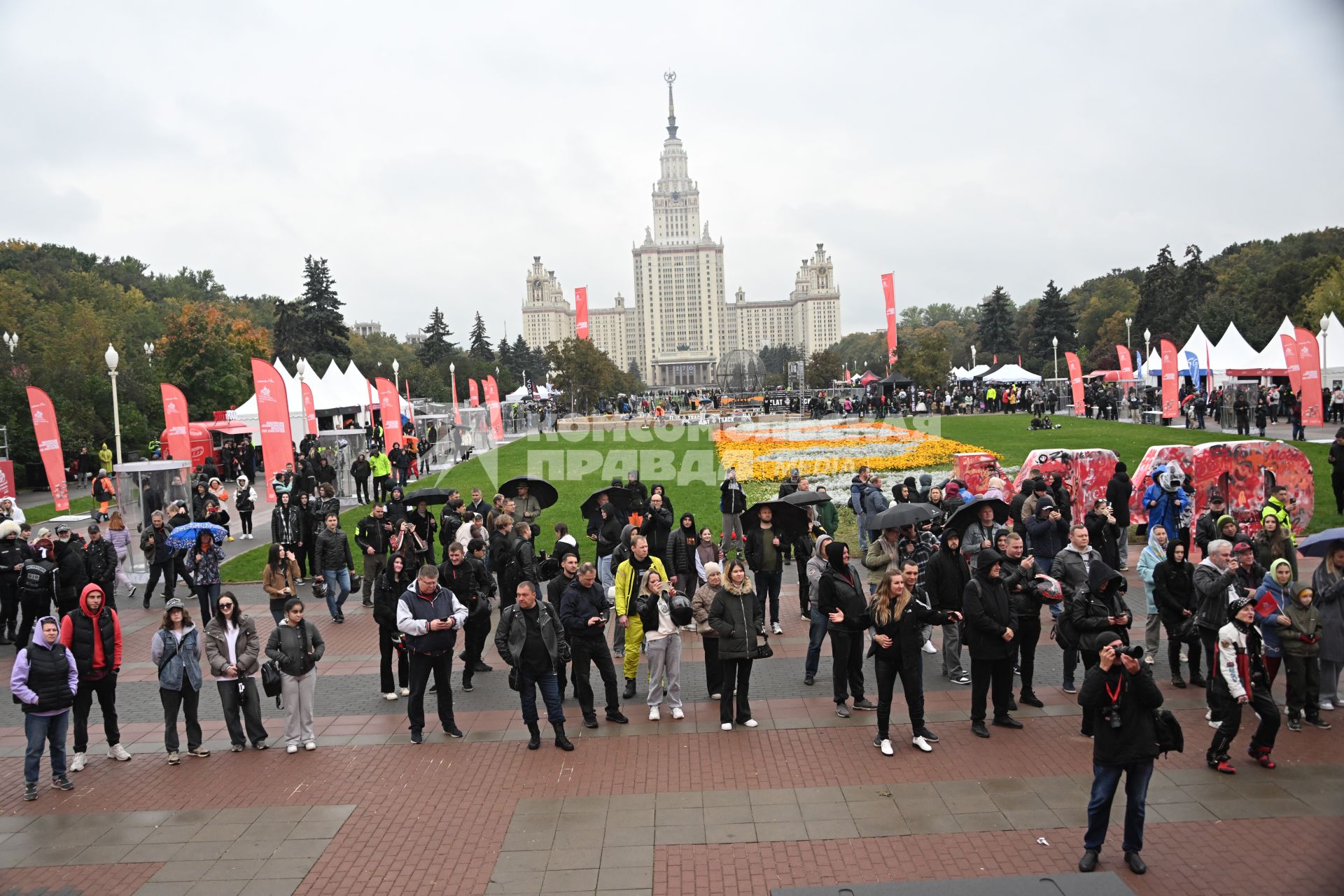 Закрытие мотосезона в Москве