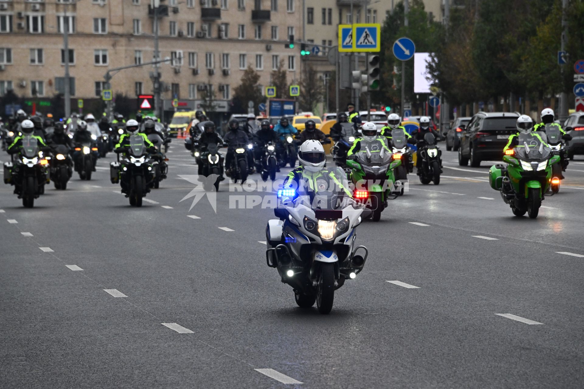 Закрытие мотосезона в Москве