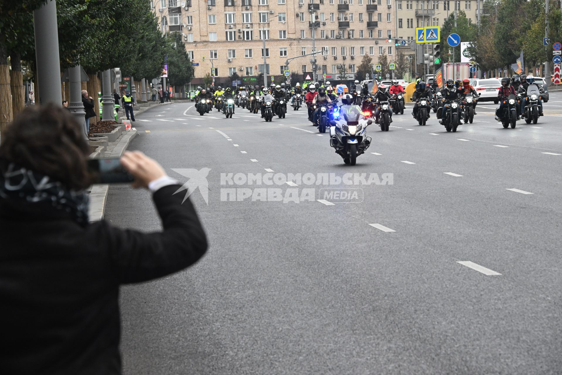 Закрытие мотосезона в Москве