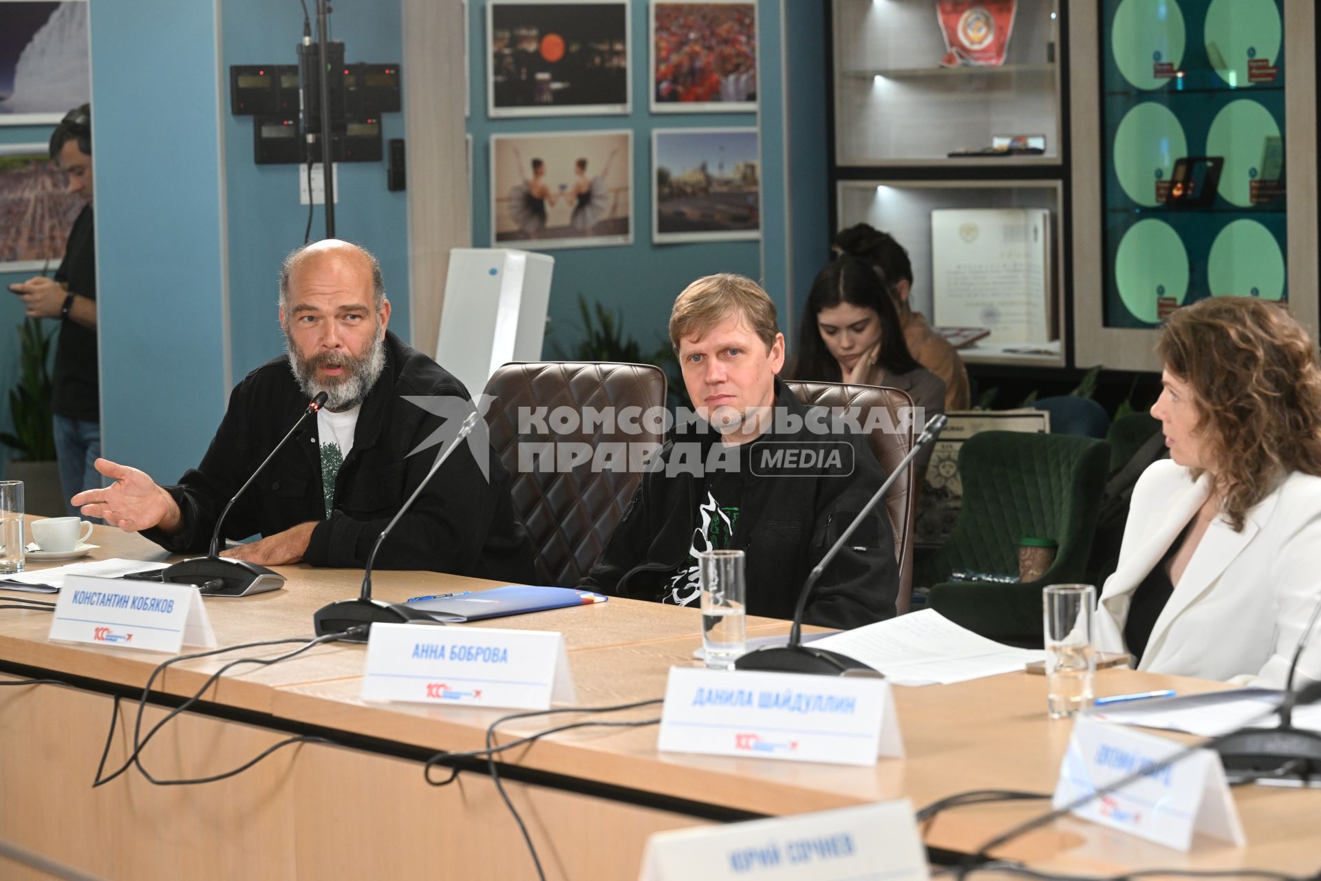 Евгений Шварц и Константин Кобяков