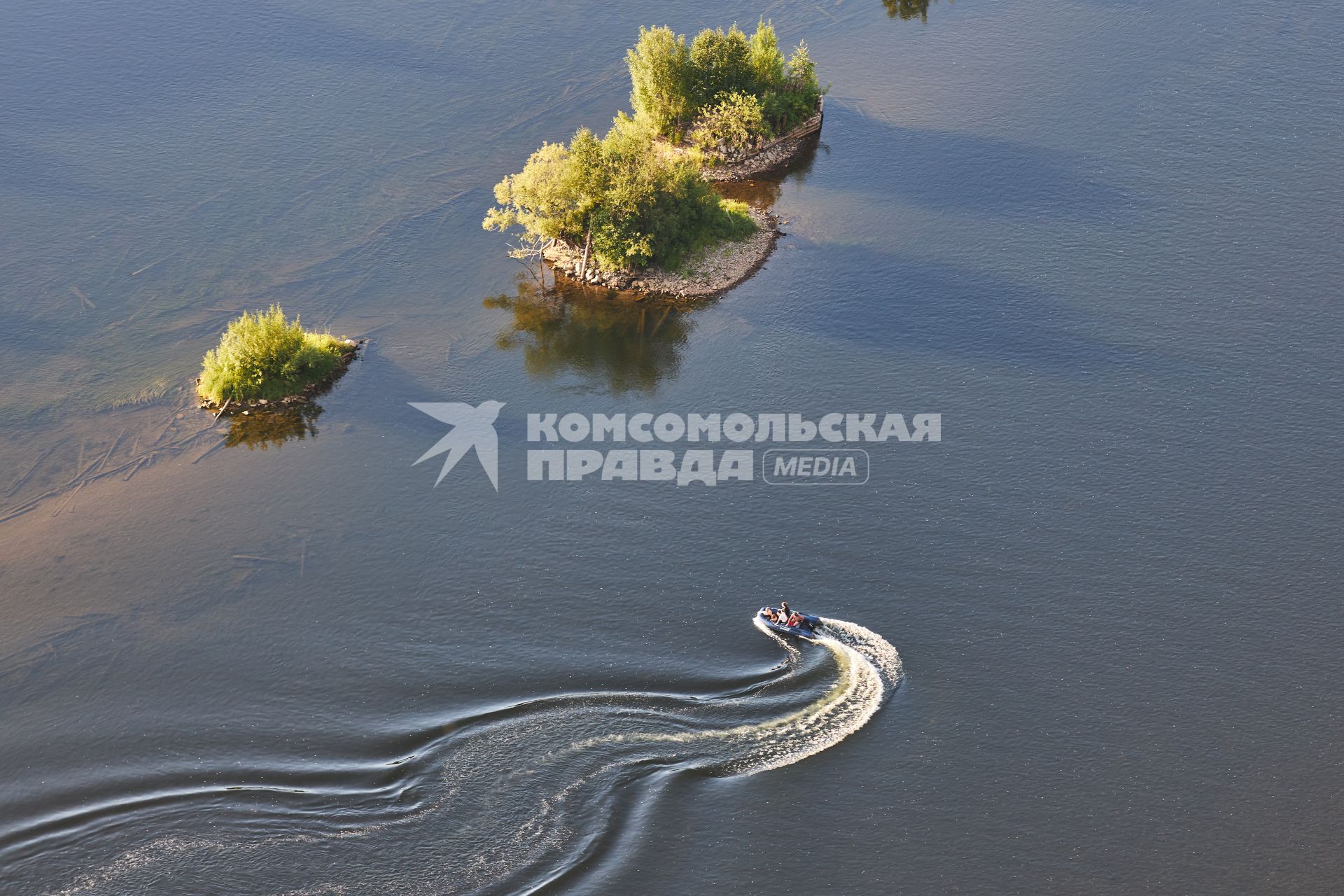Река Вишера и камень Ветлан в Пермском крае