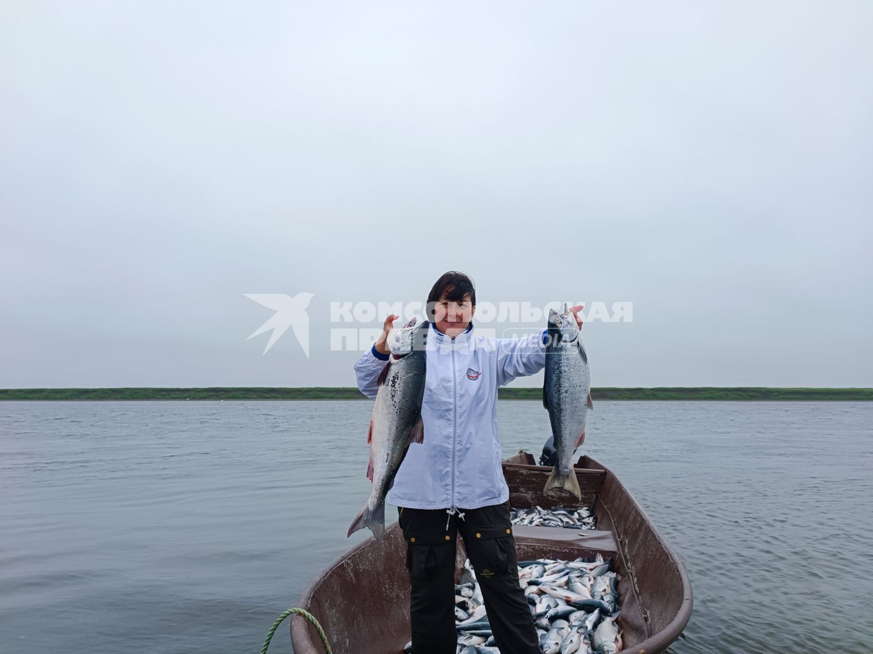 Добыча красной рыбы и икры на Камчатке