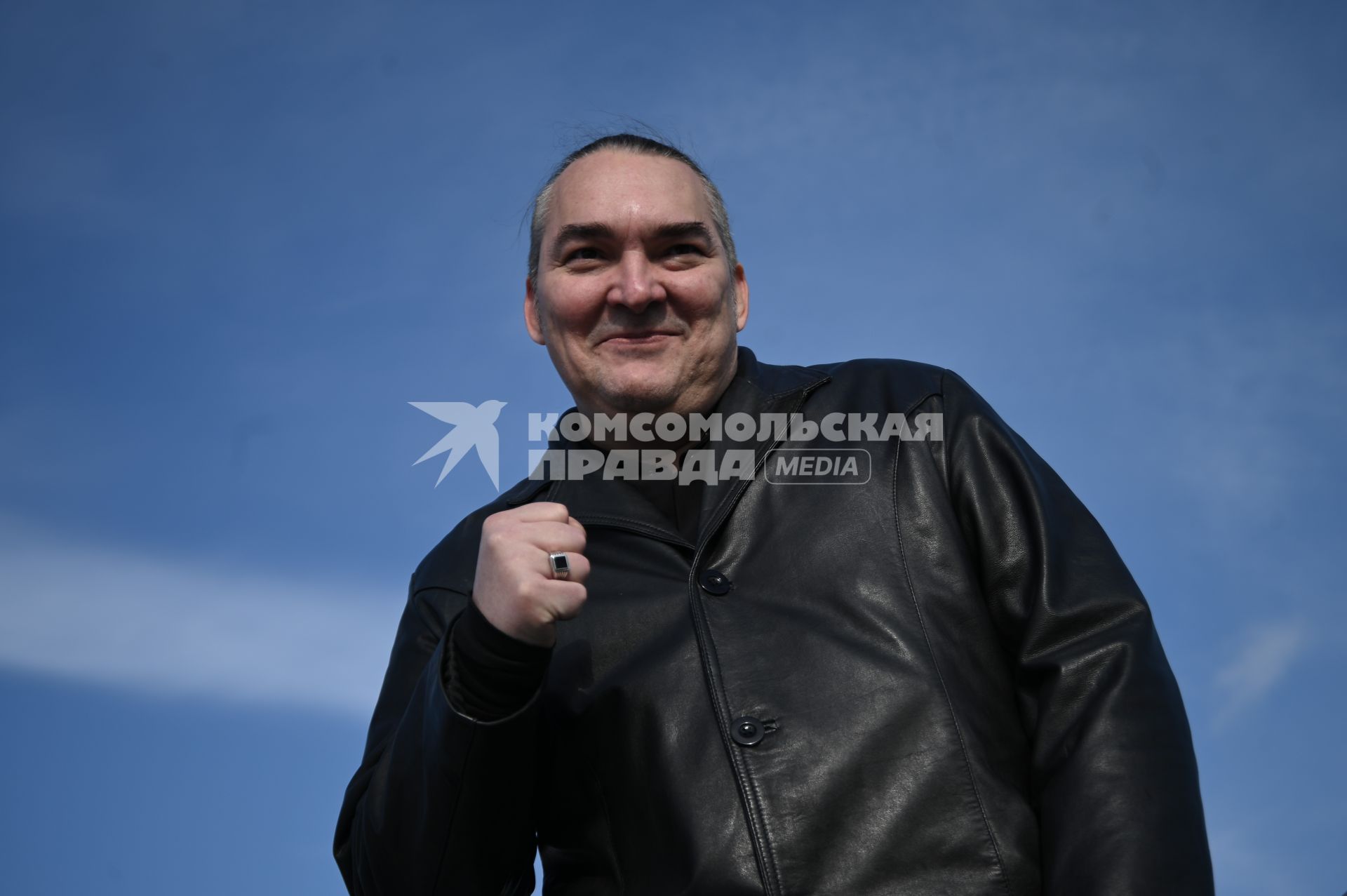Алексей Горшенев отметил 50-летие полуденным выстрелом из Петропавловской крепости