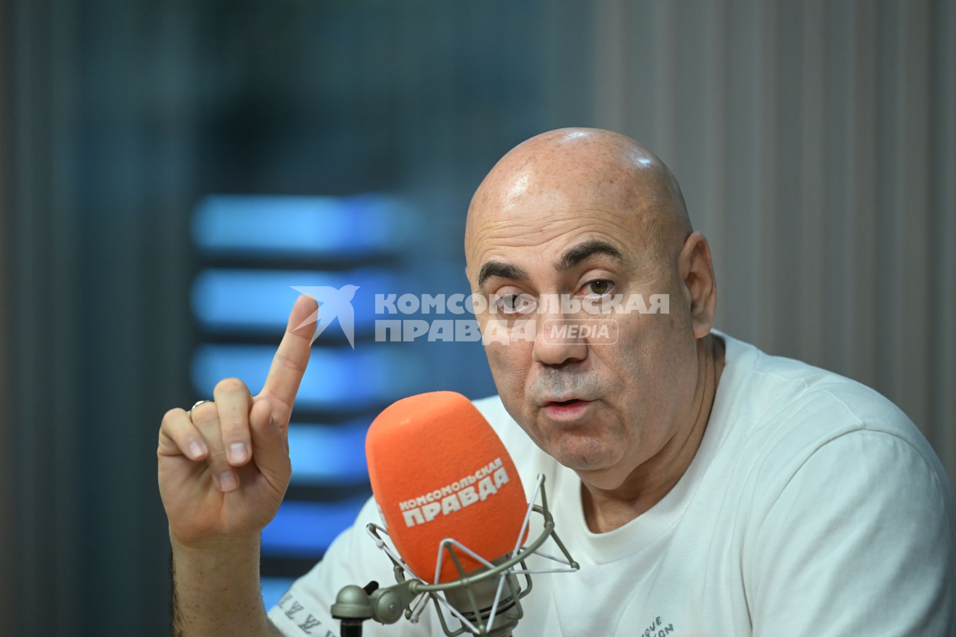 Иосиф Пригожин  на радиостанции Комсомольская правда