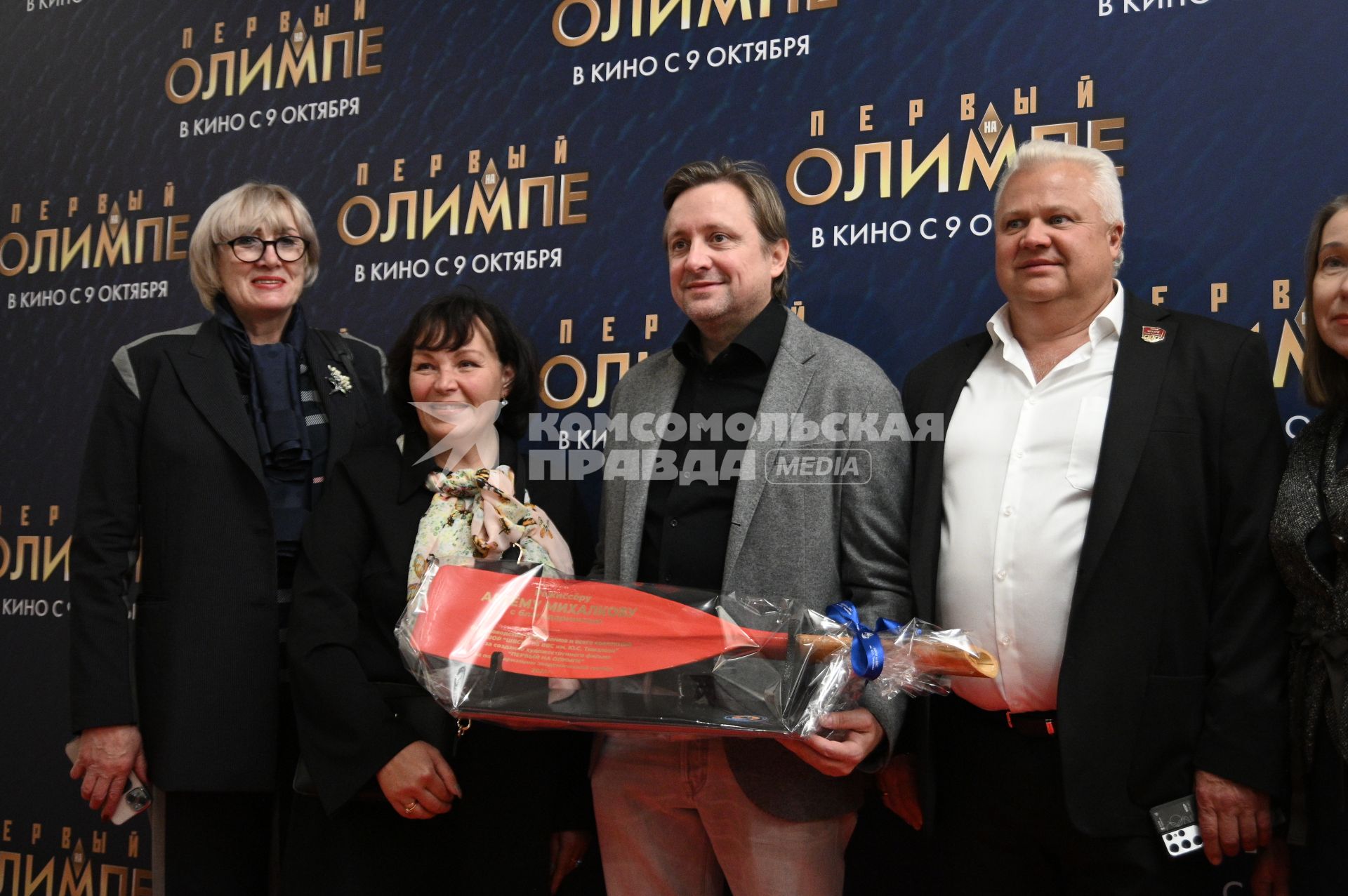 Премьера фильма Первый на Олимпе, в Санкт-Петербурге