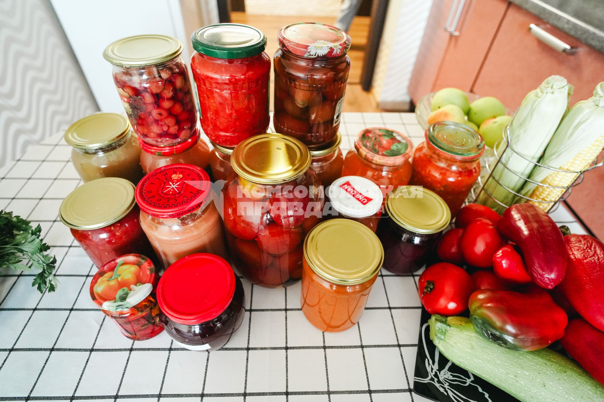 Заготовка консервированных овощей