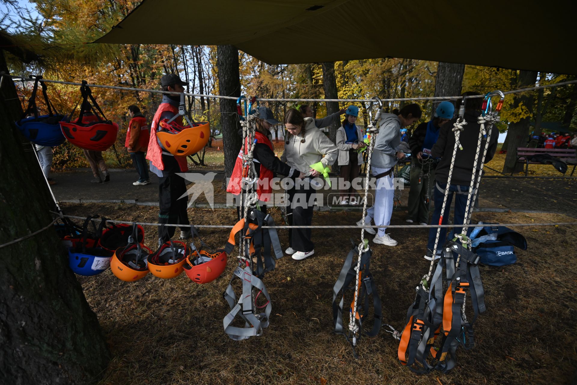 Большой молодежный слет туристов в Москве