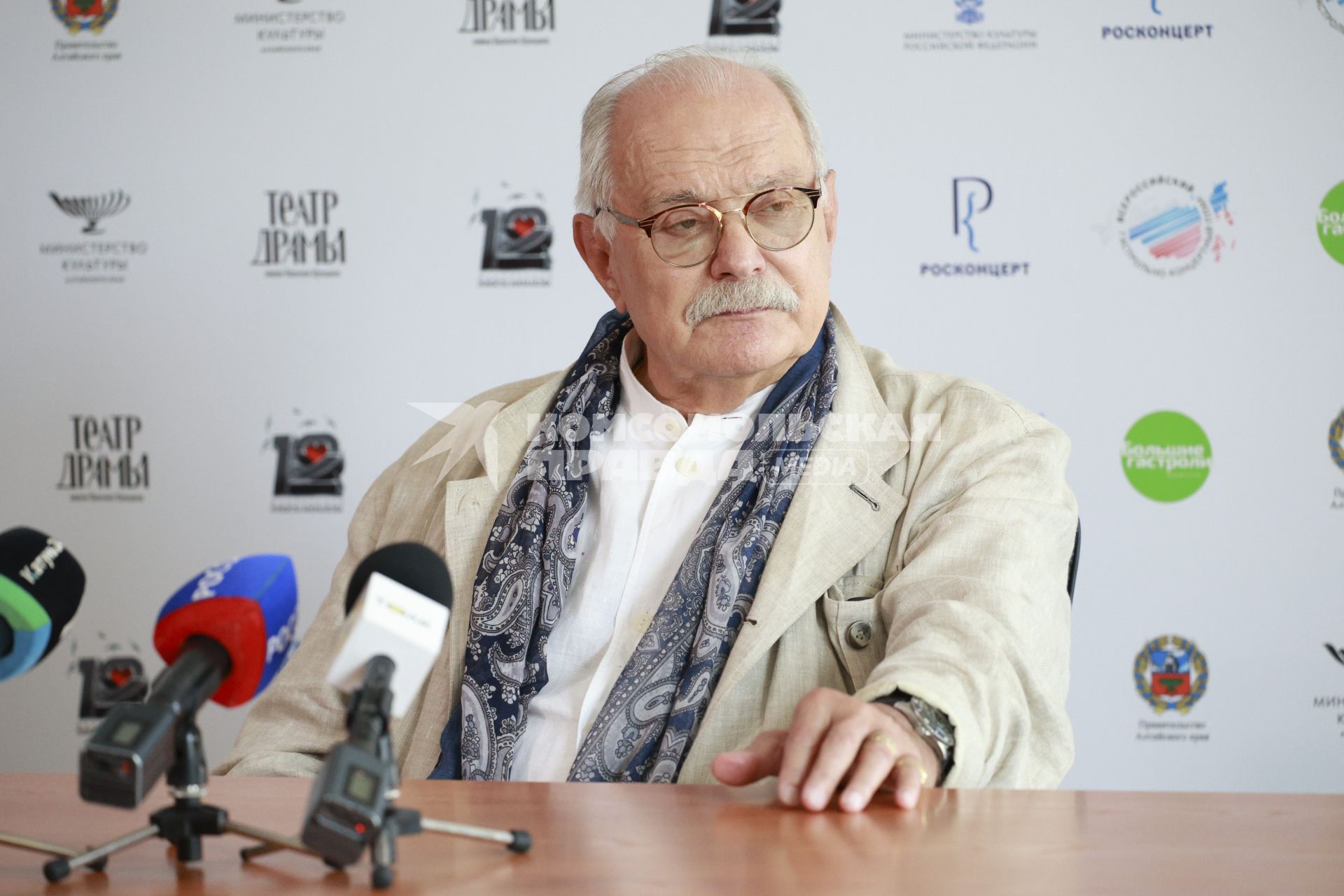 Никита Михалков в Барнауле
