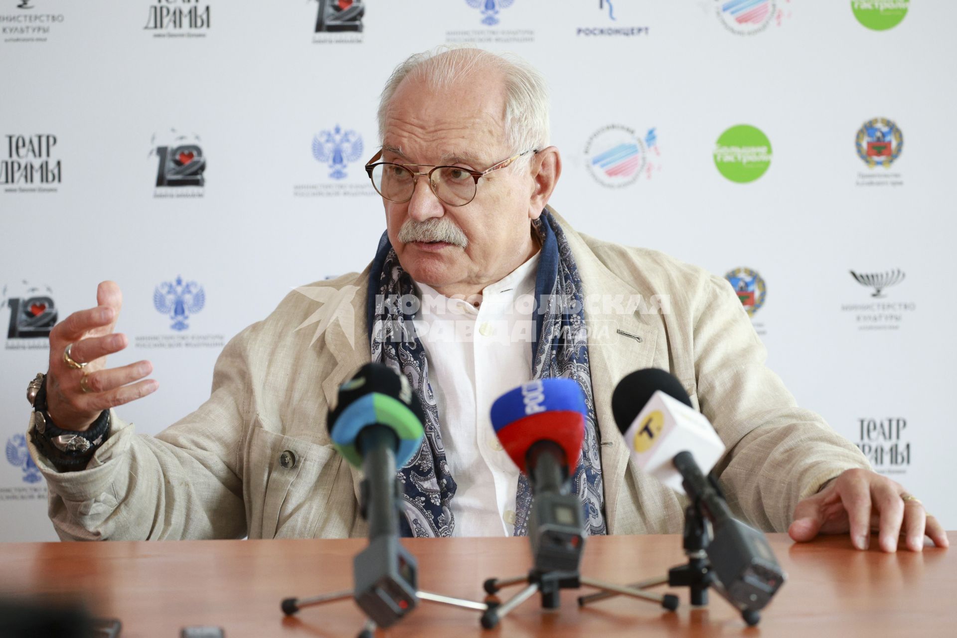 Никита Михалков в Барнауле