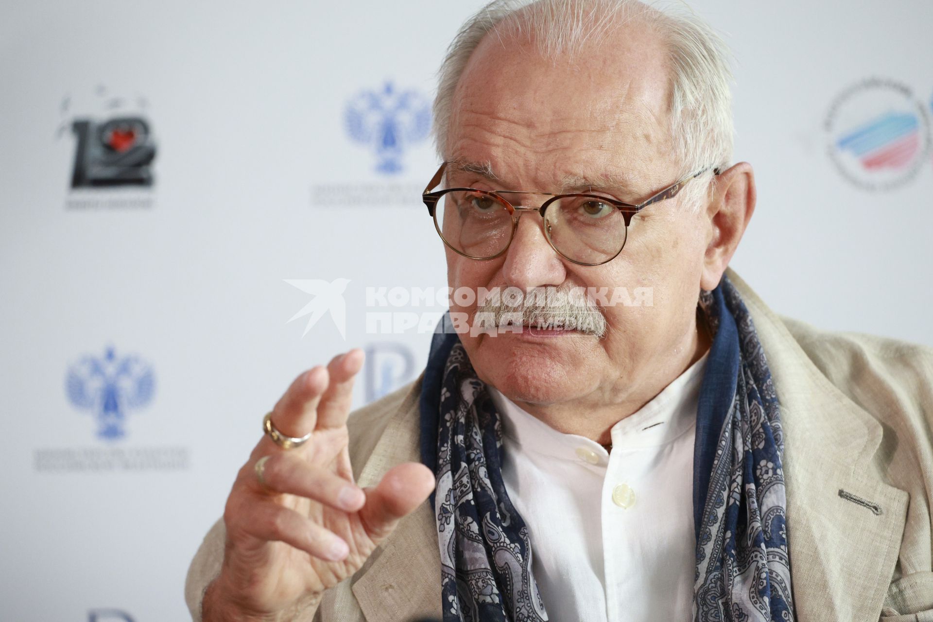 Никита Михалков в Барнауле