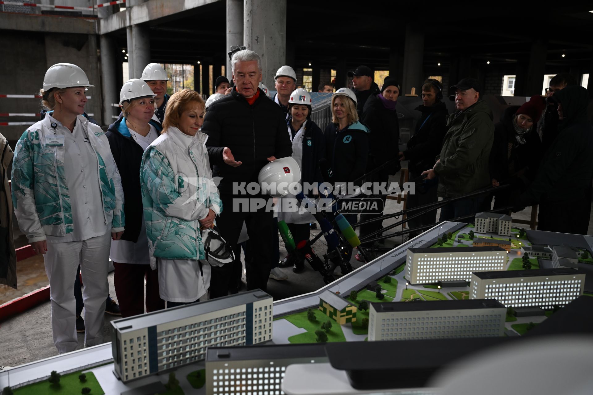 Строительство лечебного комплекса \"Больница №52\" в Москве