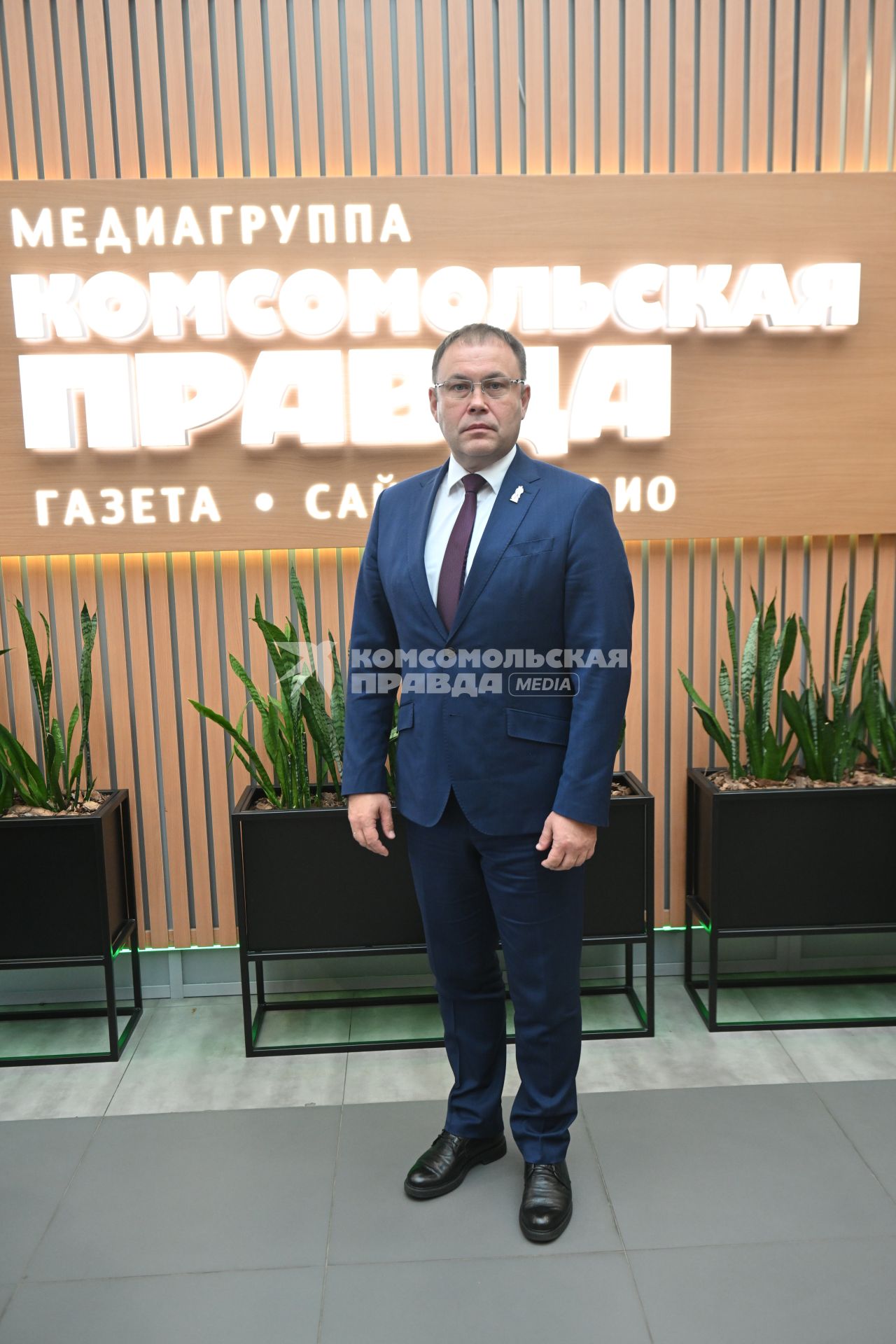 Илья Середюк в редакции \"Комсомольской правды\"