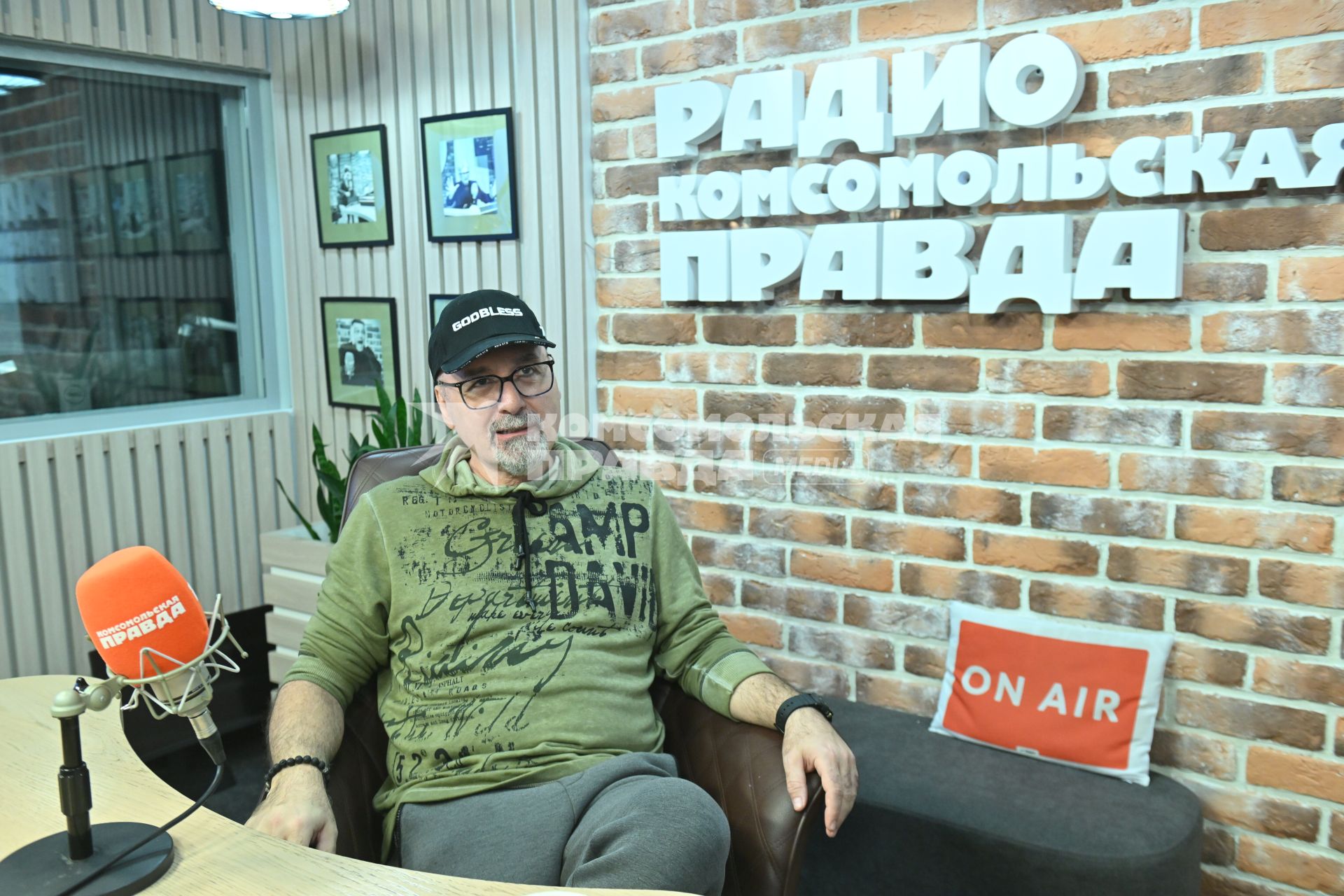 Армен Григорян на радиостанции \"Комсомольская правда\"