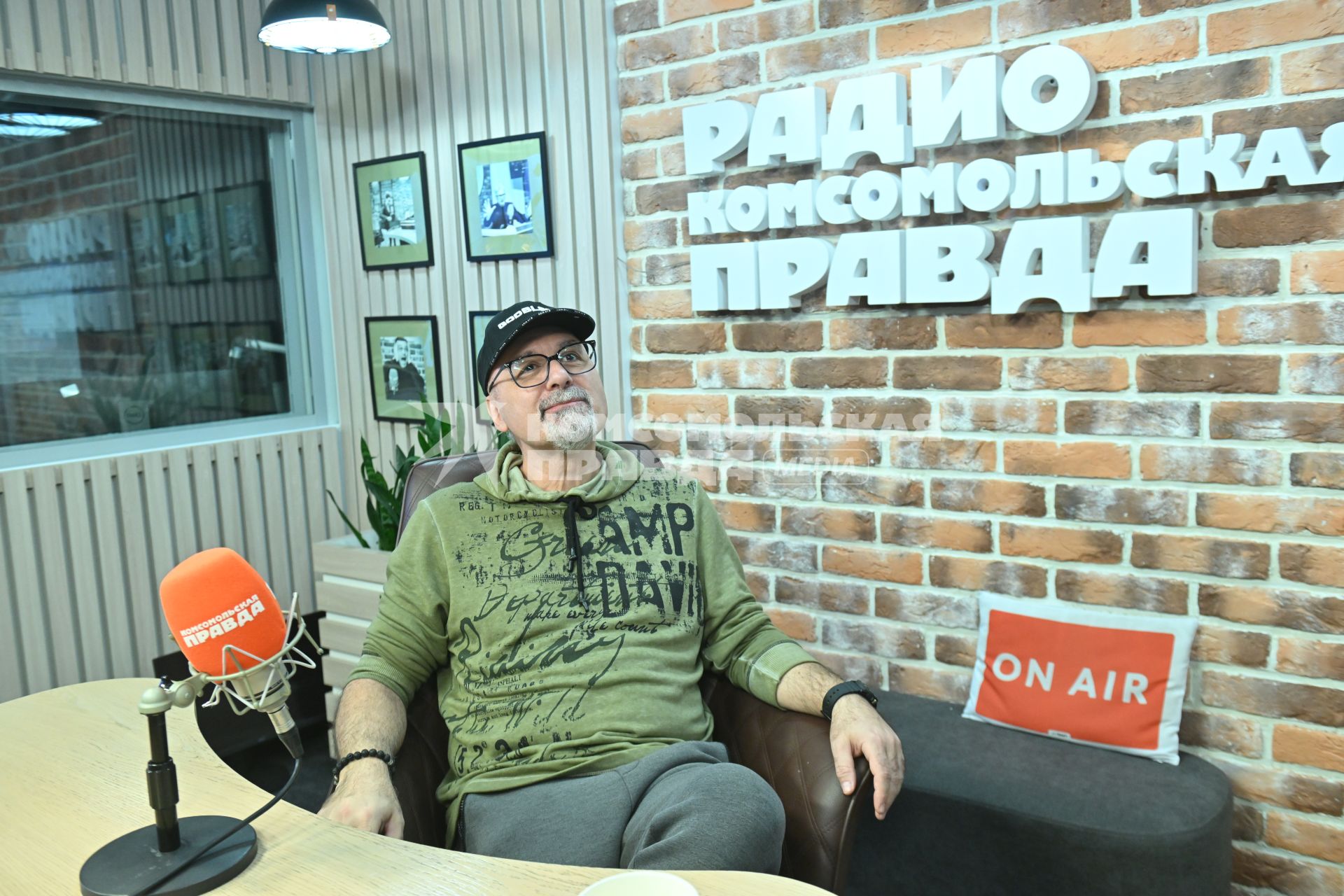 Армен Григорян на радиостанции \"Комсомольская правда\"