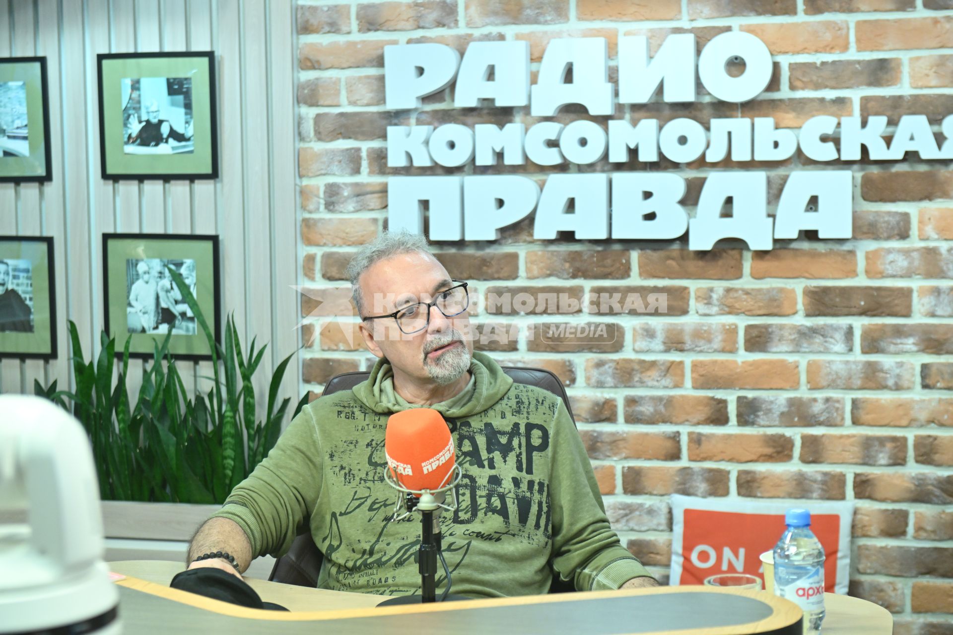 Армен Григорян на радиостанции \"Комсомольская правда\"