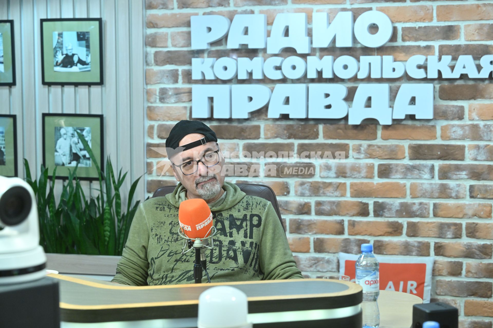 Армен Григорян на радиостанции \"Комсомольская правда\"