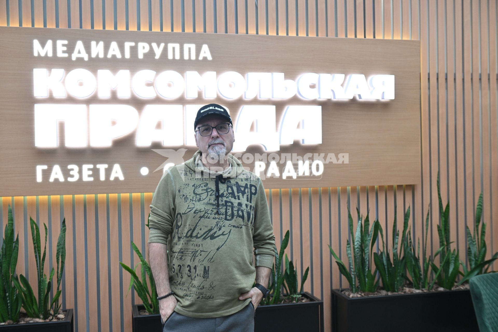 Армен Григорянв редакции \"Комсомольской правды\"