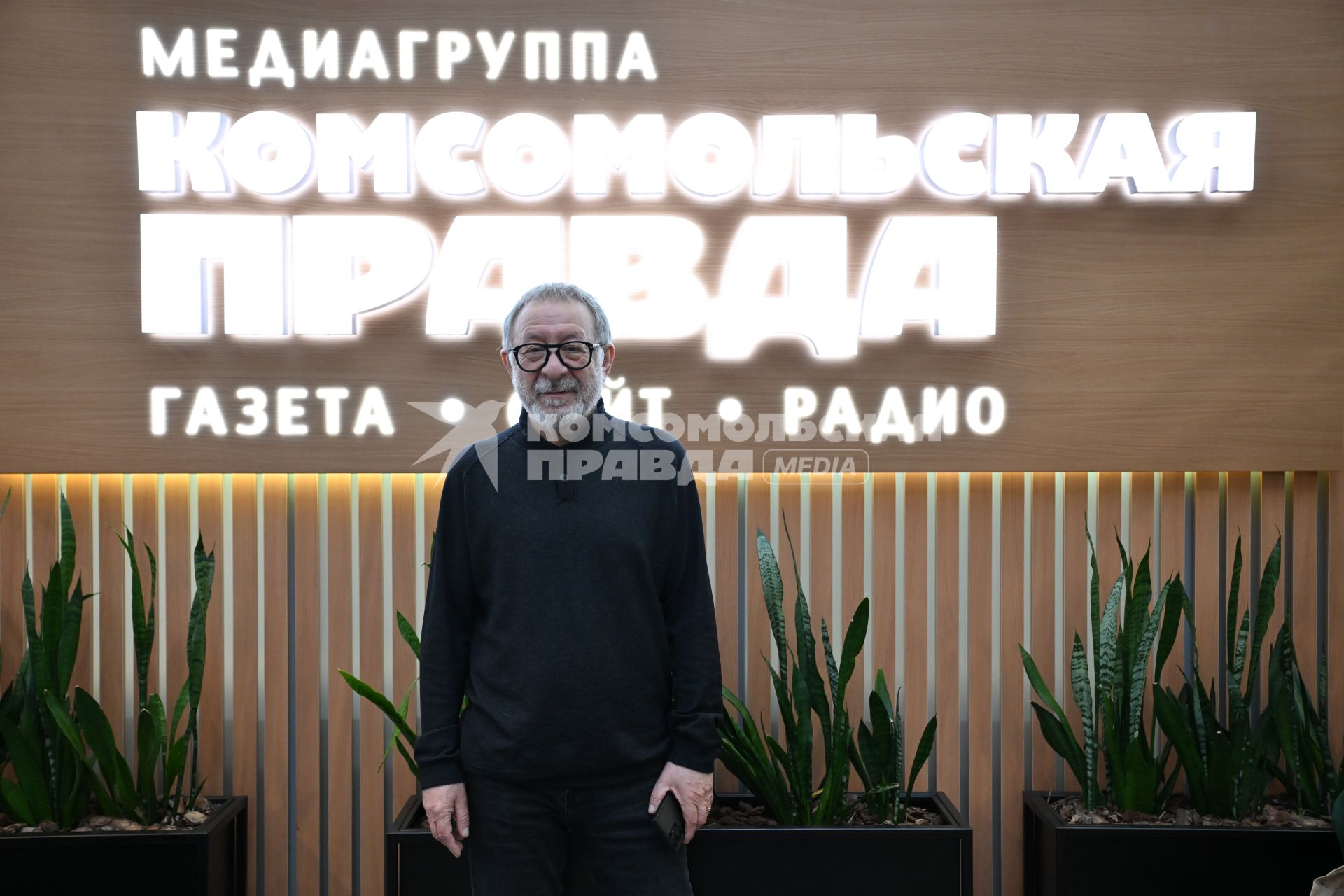 Евгений Маргулис в редакции \"Комсомольской правды\"