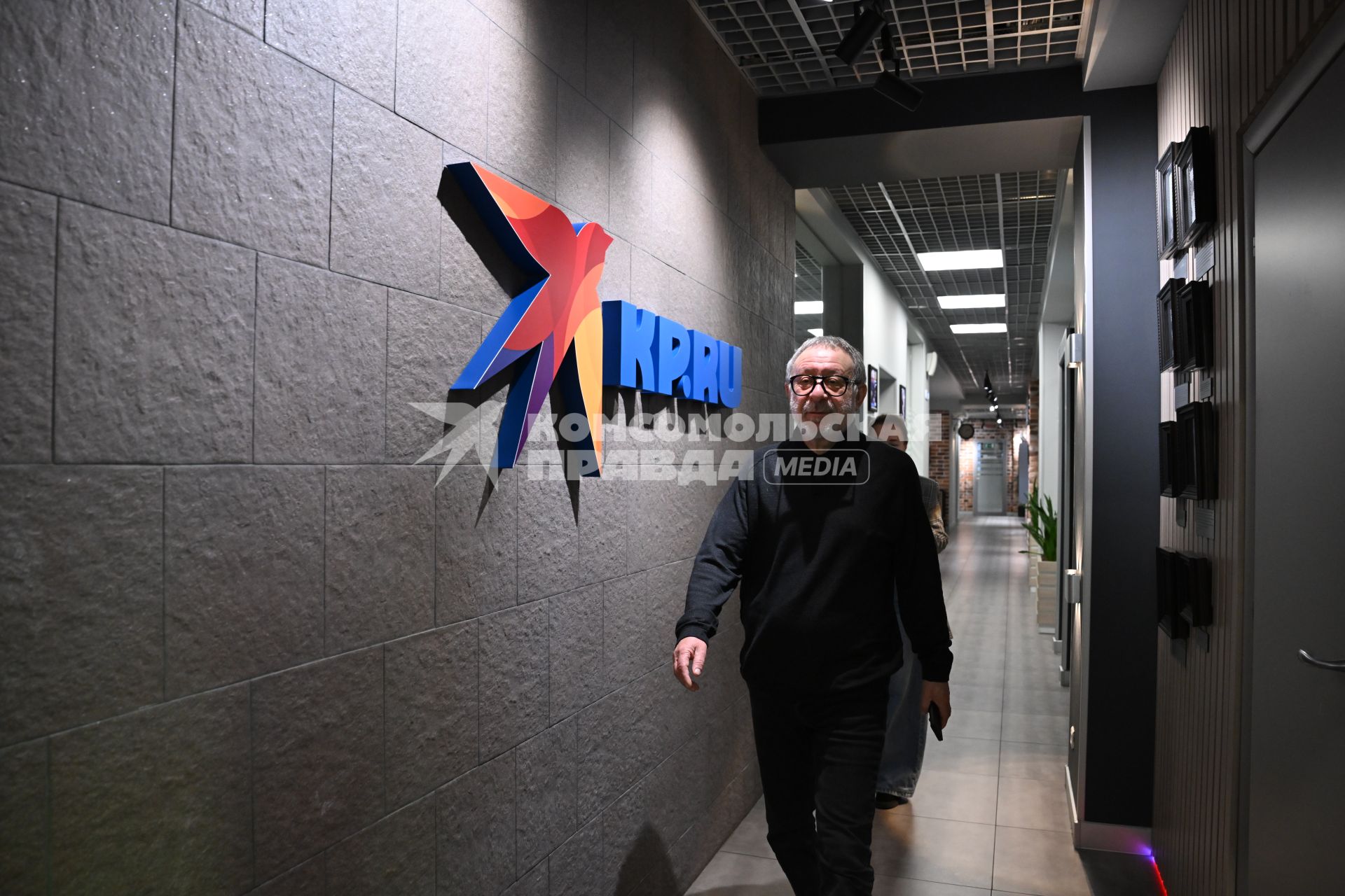 Евгений Маргулис в редакции \"Комсомольской правды\"
