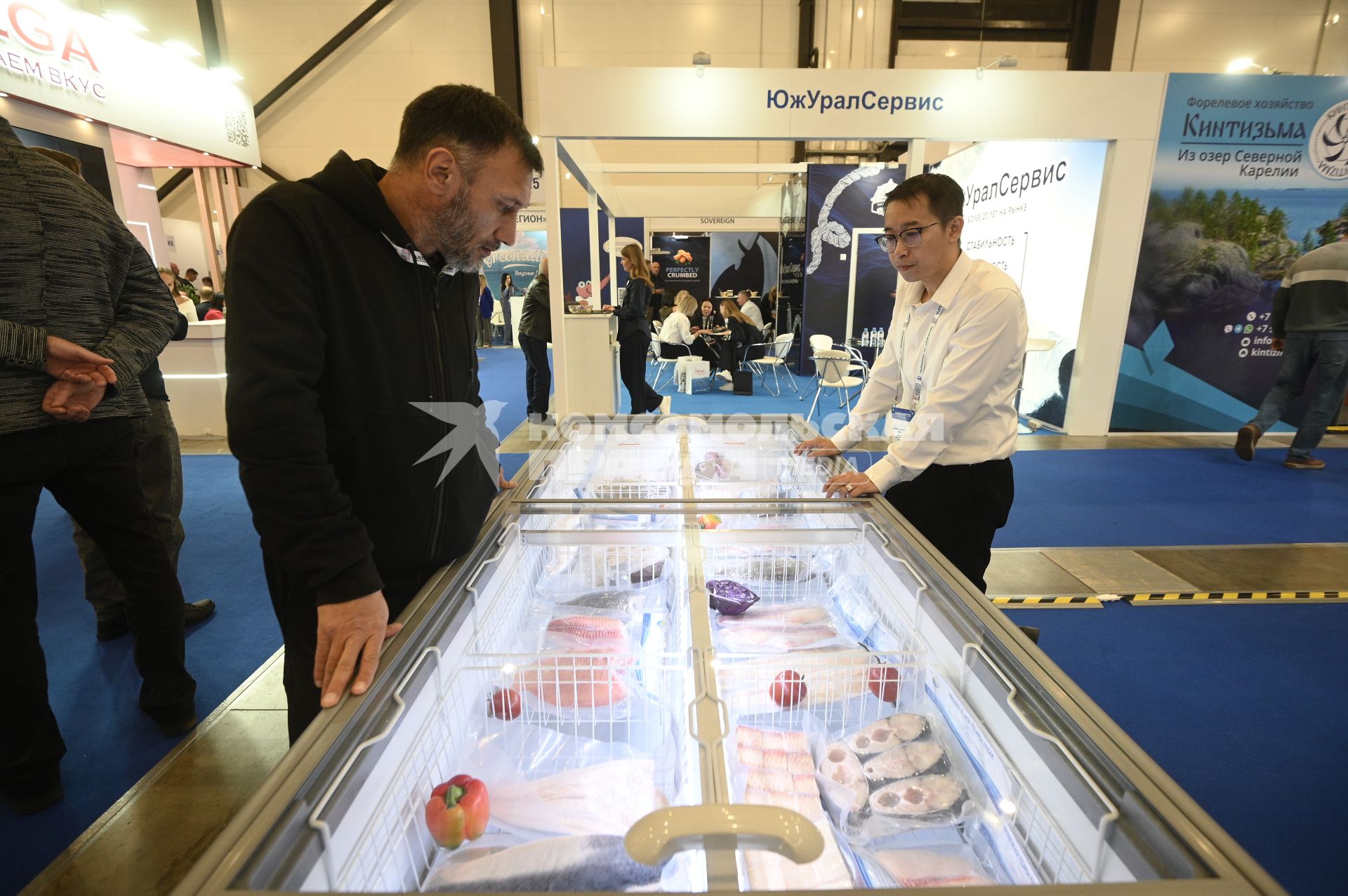 Международный рыбопромышленный форум и выставка Seefood Expo Russia в Санкт-Петербурге