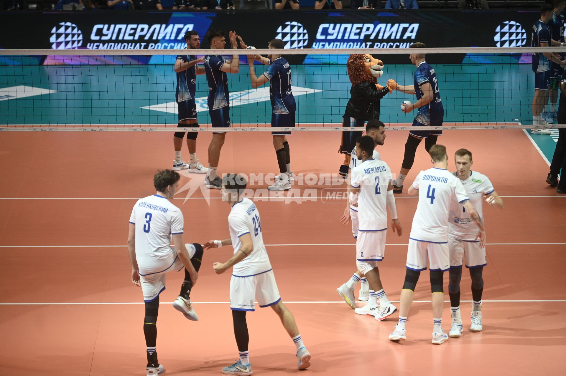 Волейбольный матч Зенит\" 3-0 \"Динамо-ЛО\"