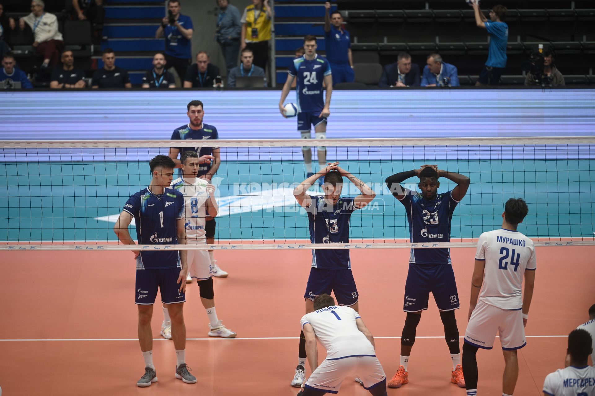 Волейбольный матч Зенит\" 3-0 \"Динамо-ЛО\"