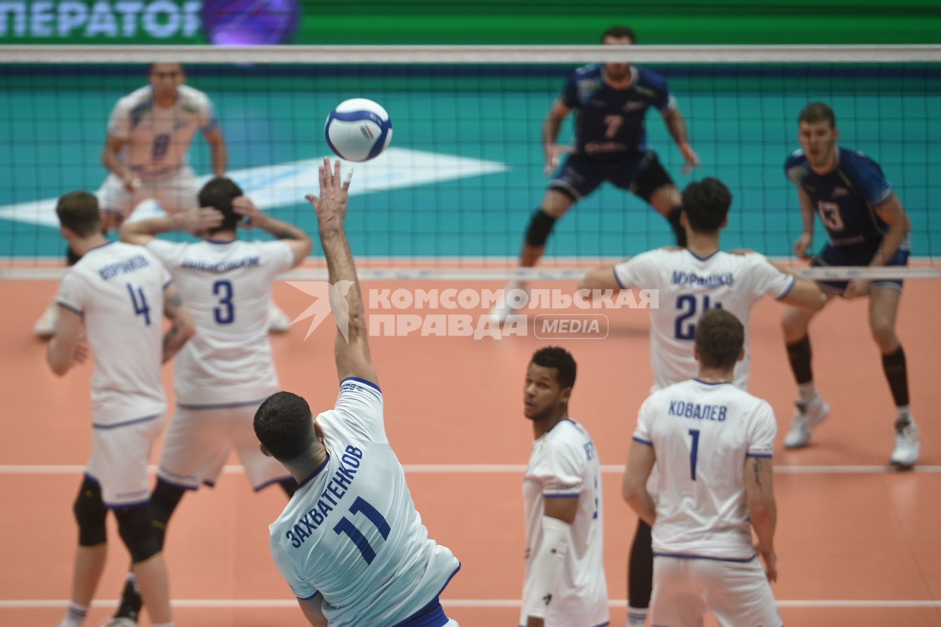 Волейбольный матч Зенит\" 3-0 \"Динамо-ЛО\"