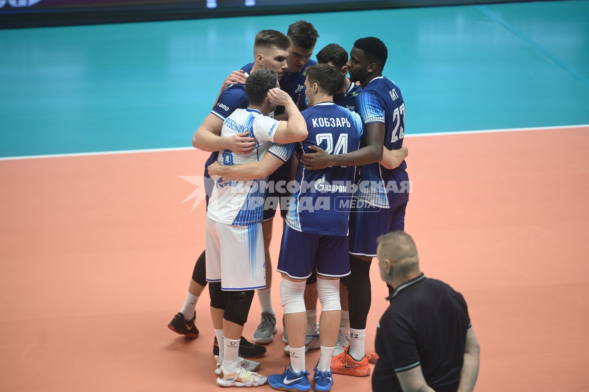 Волейбольный матч Зенит\" 3-0 \"Динамо-ЛО\"