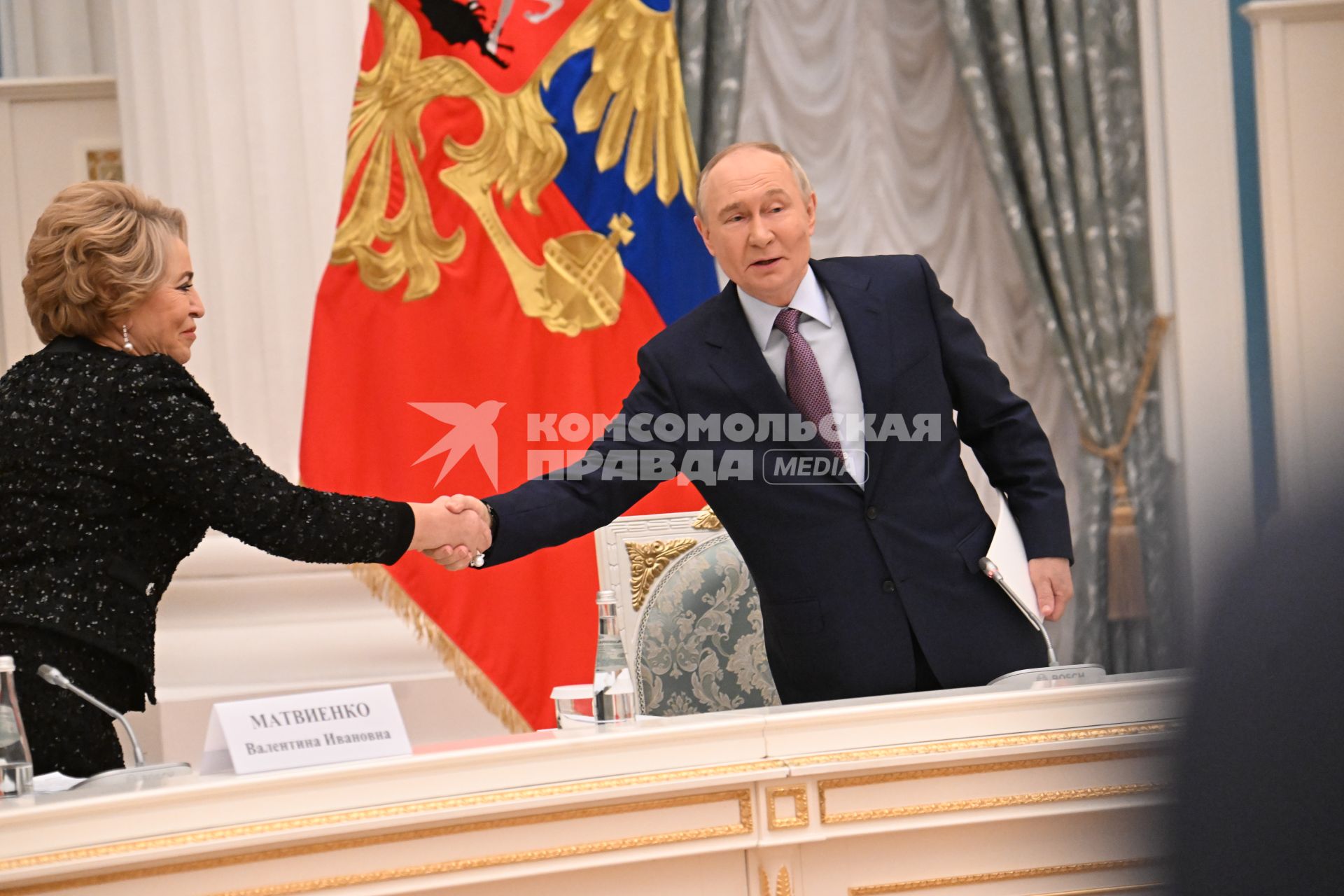 Заседание Совета при президенте РФ по реализации государственной демографической и семейной политики