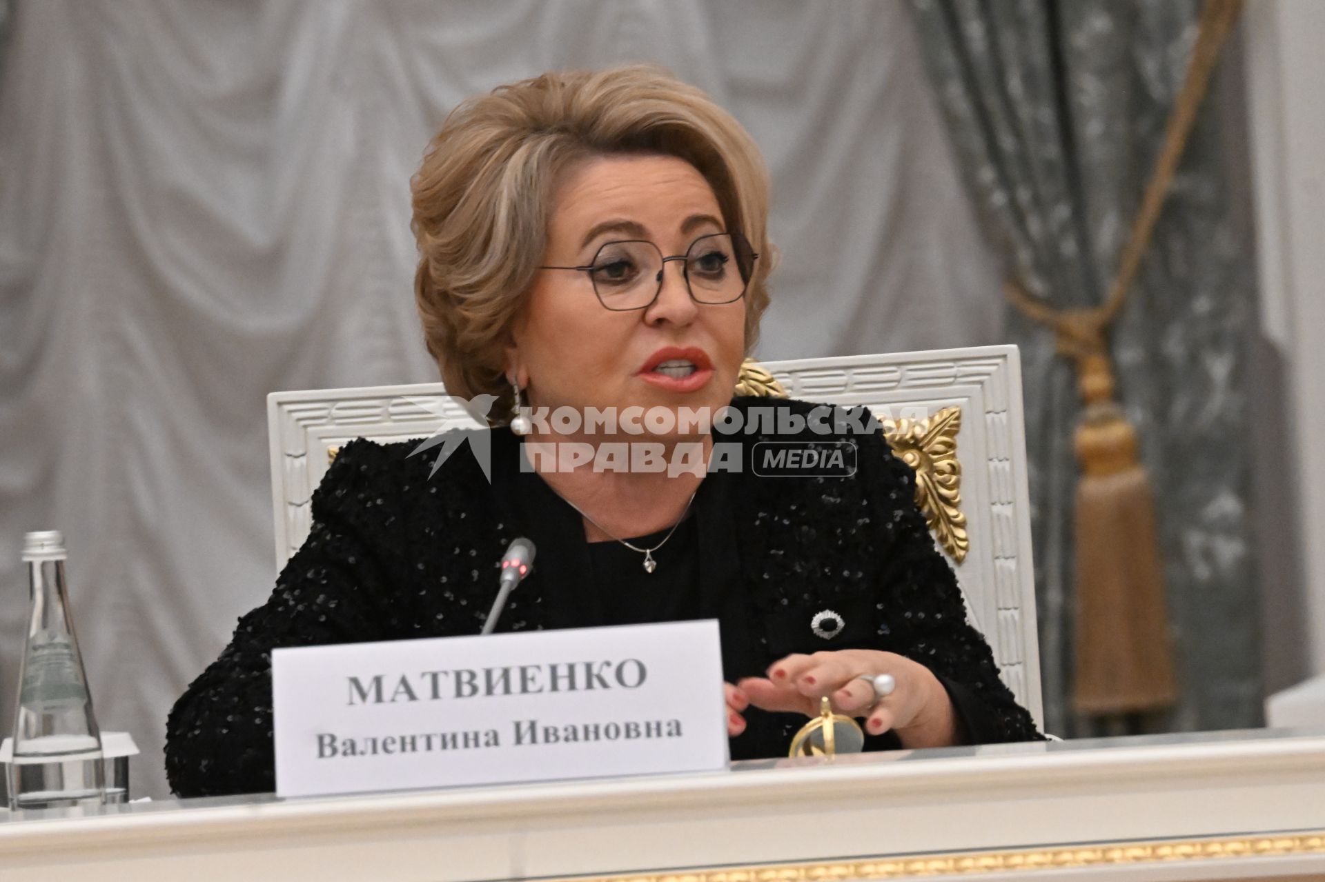 Заседание Совета при президенте РФ по реализации государственной демографической и семейной политики