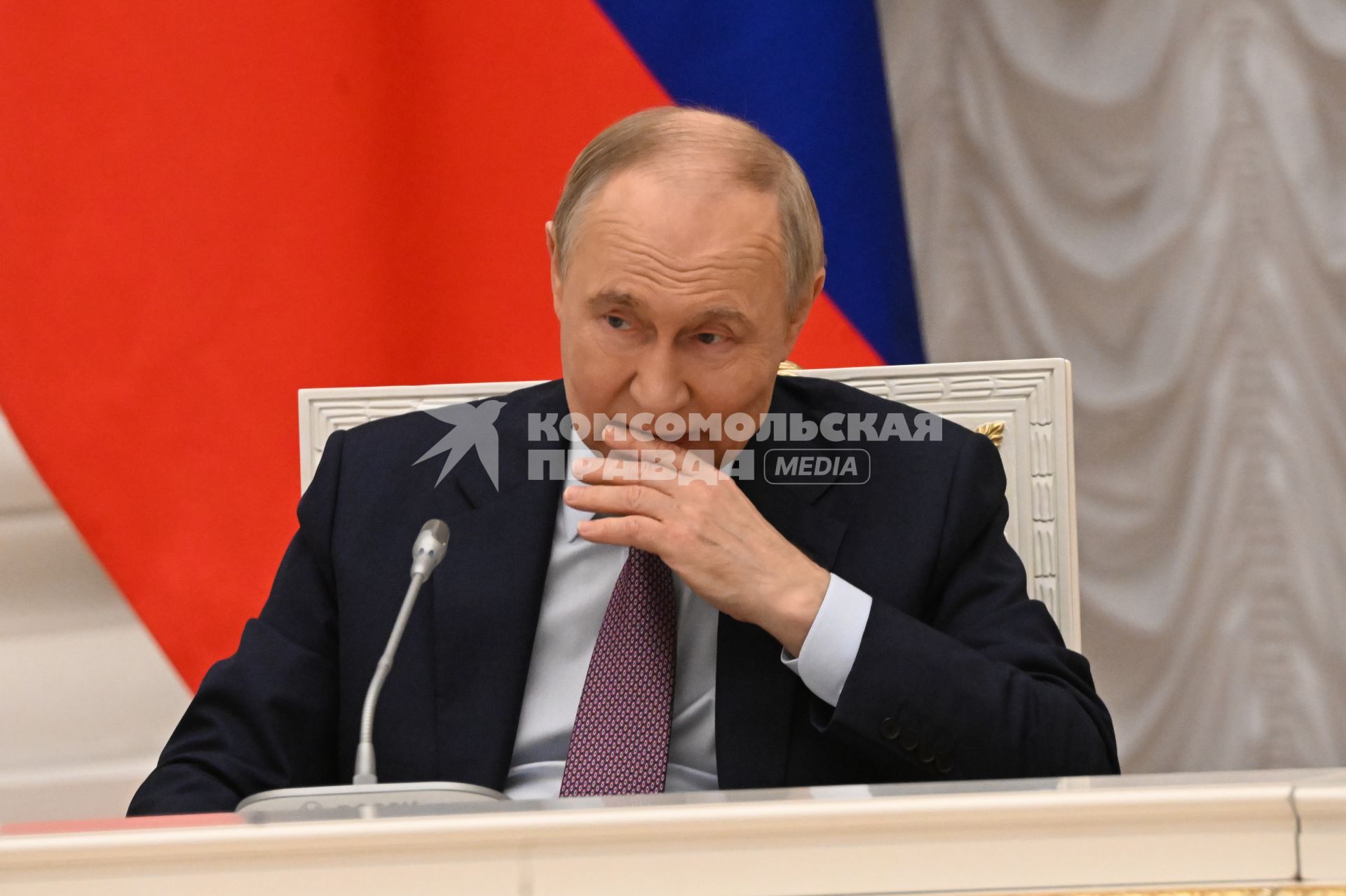 Заседание Совета при президенте РФ по реализации государственной демографической и семейной политики