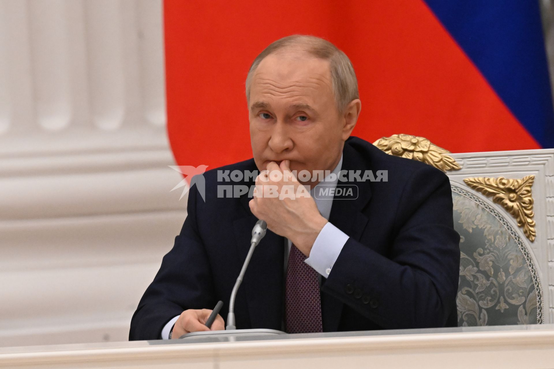 Заседание Совета при президенте РФ по реализации государственной демографической и семейной политики
