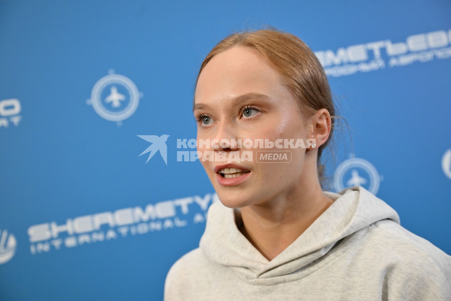 Встреча российских гимнастов, завоевавших призовые места на чемпионате мира