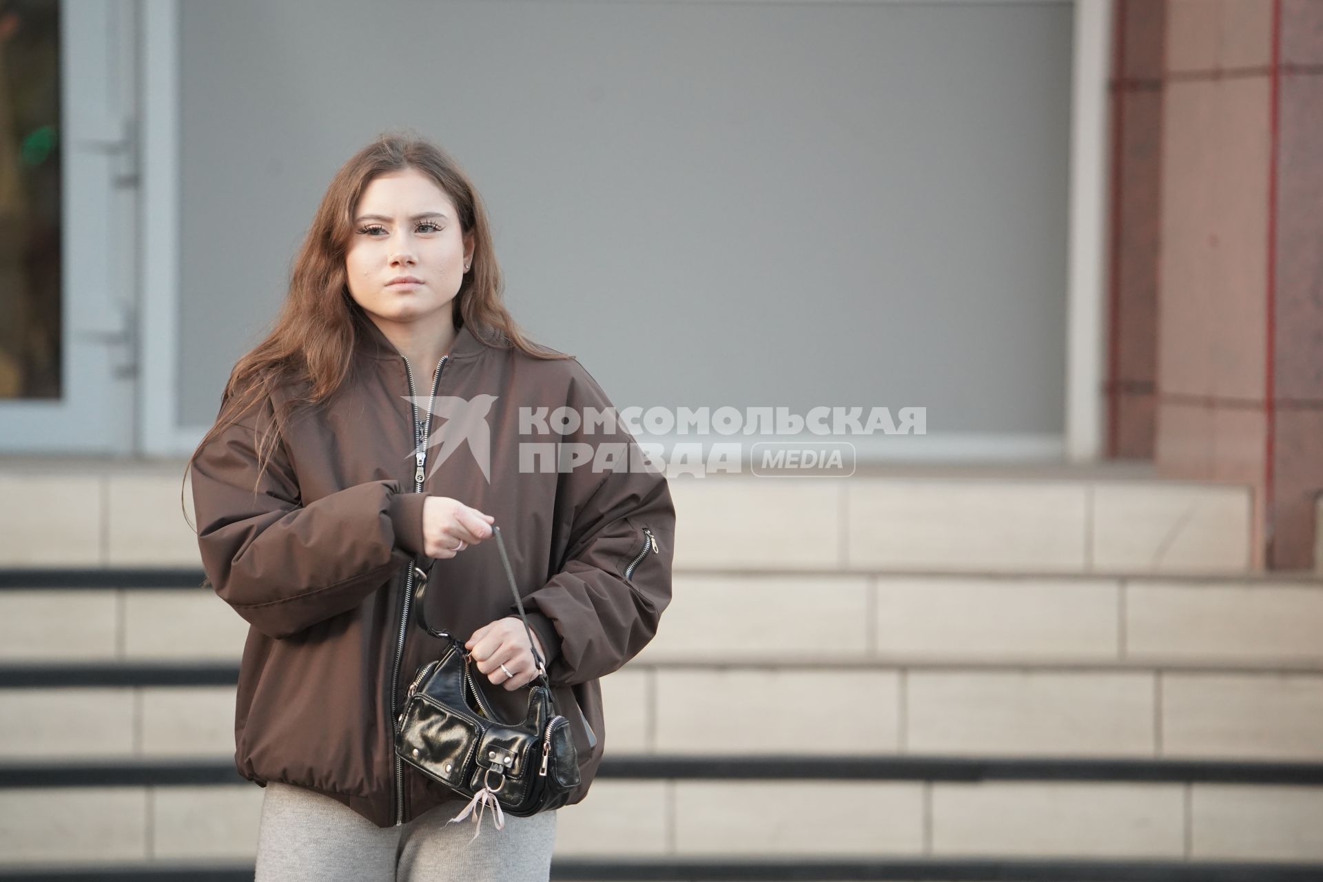 Горожане на прогулке