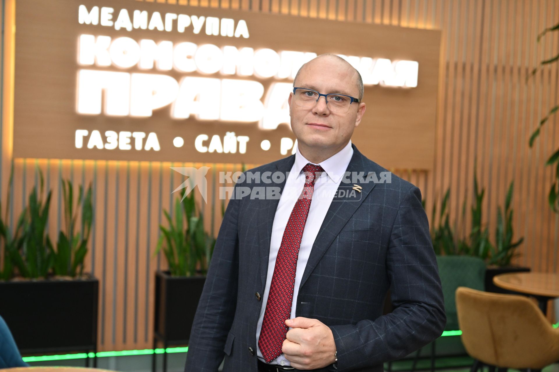 Виталий Ганчев в редакции Комсомольская правда\"