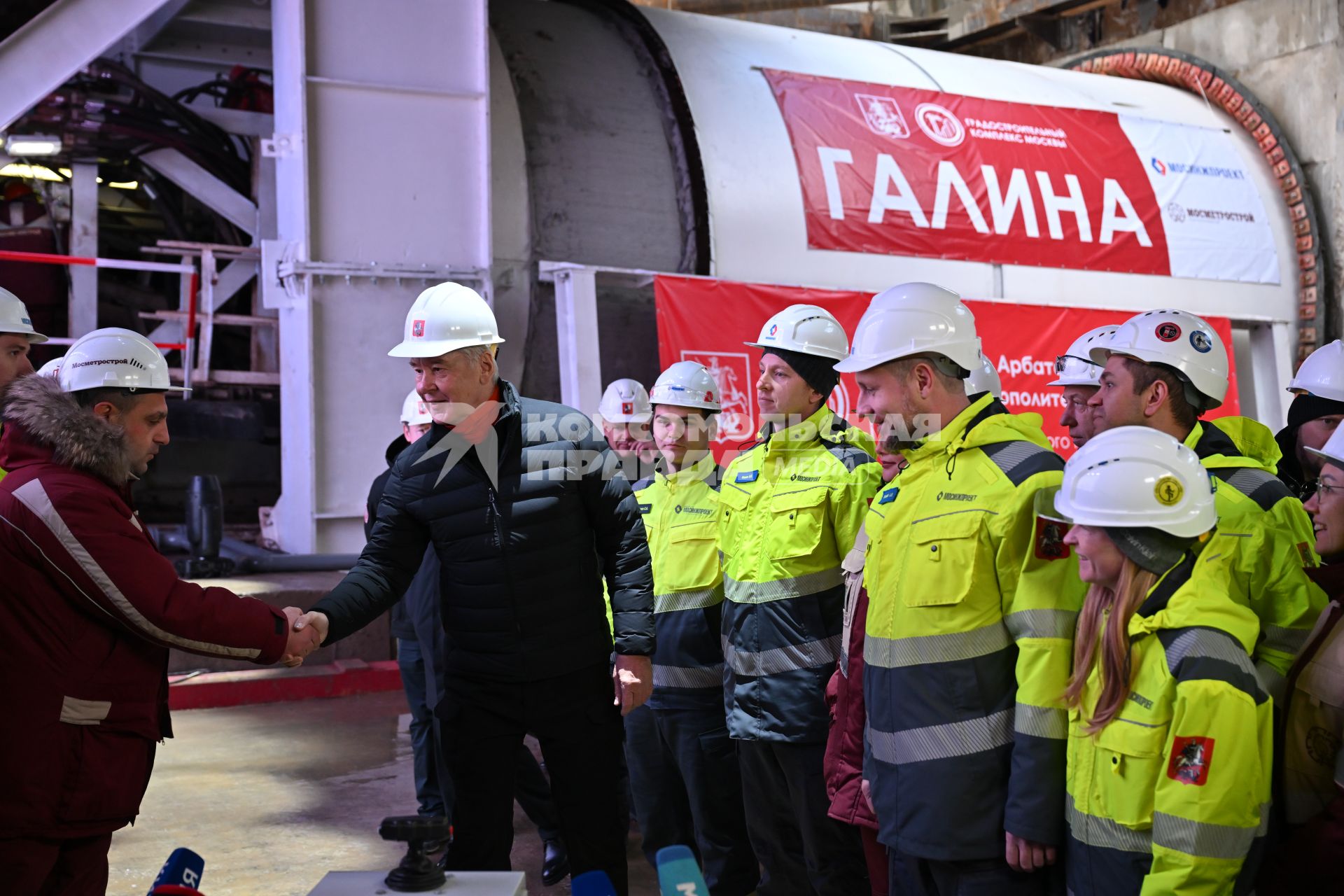 Строительство метро от \"Щелковской\" до \"Гольяново\" в Москве