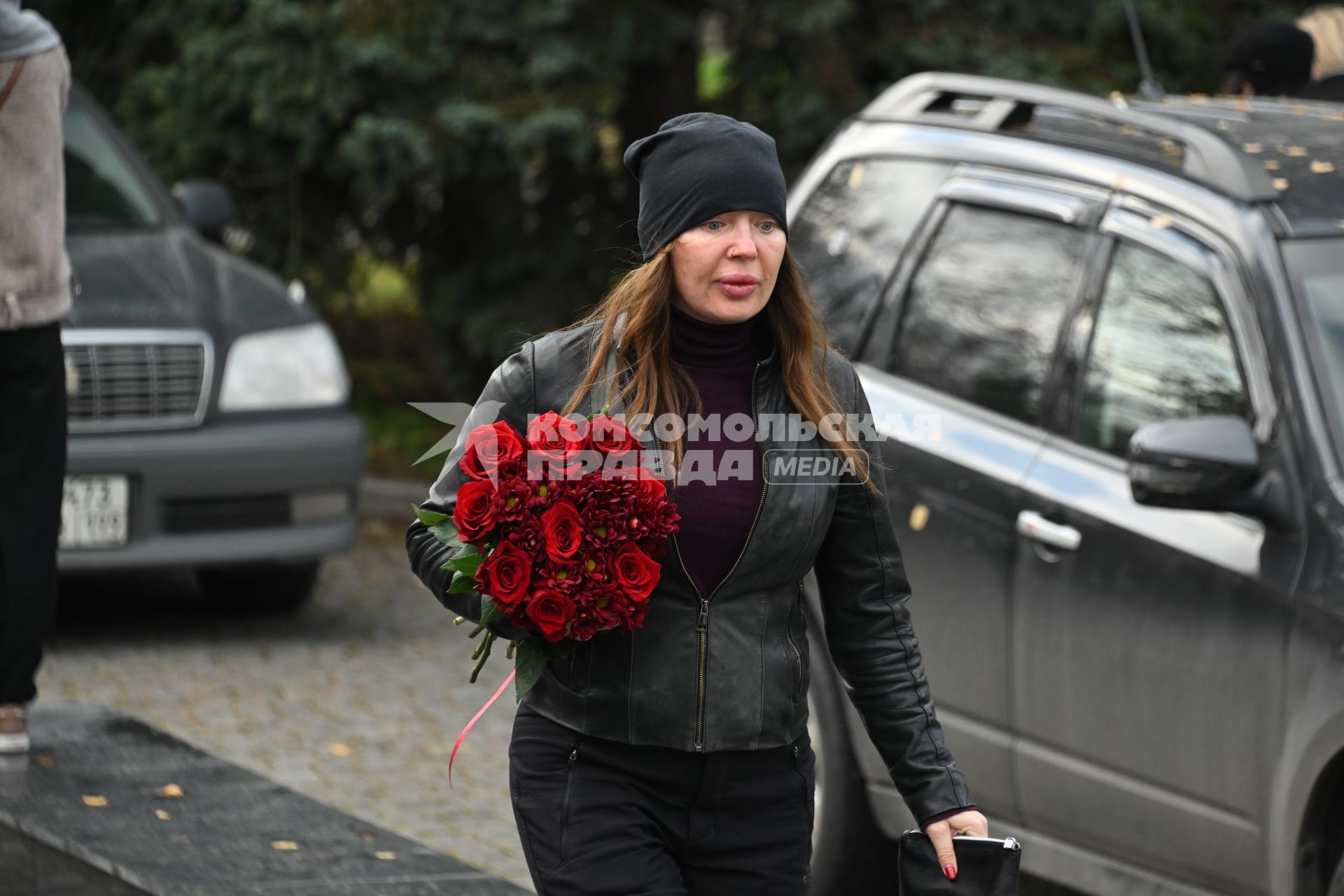 Прощание с актером Романом Поповым