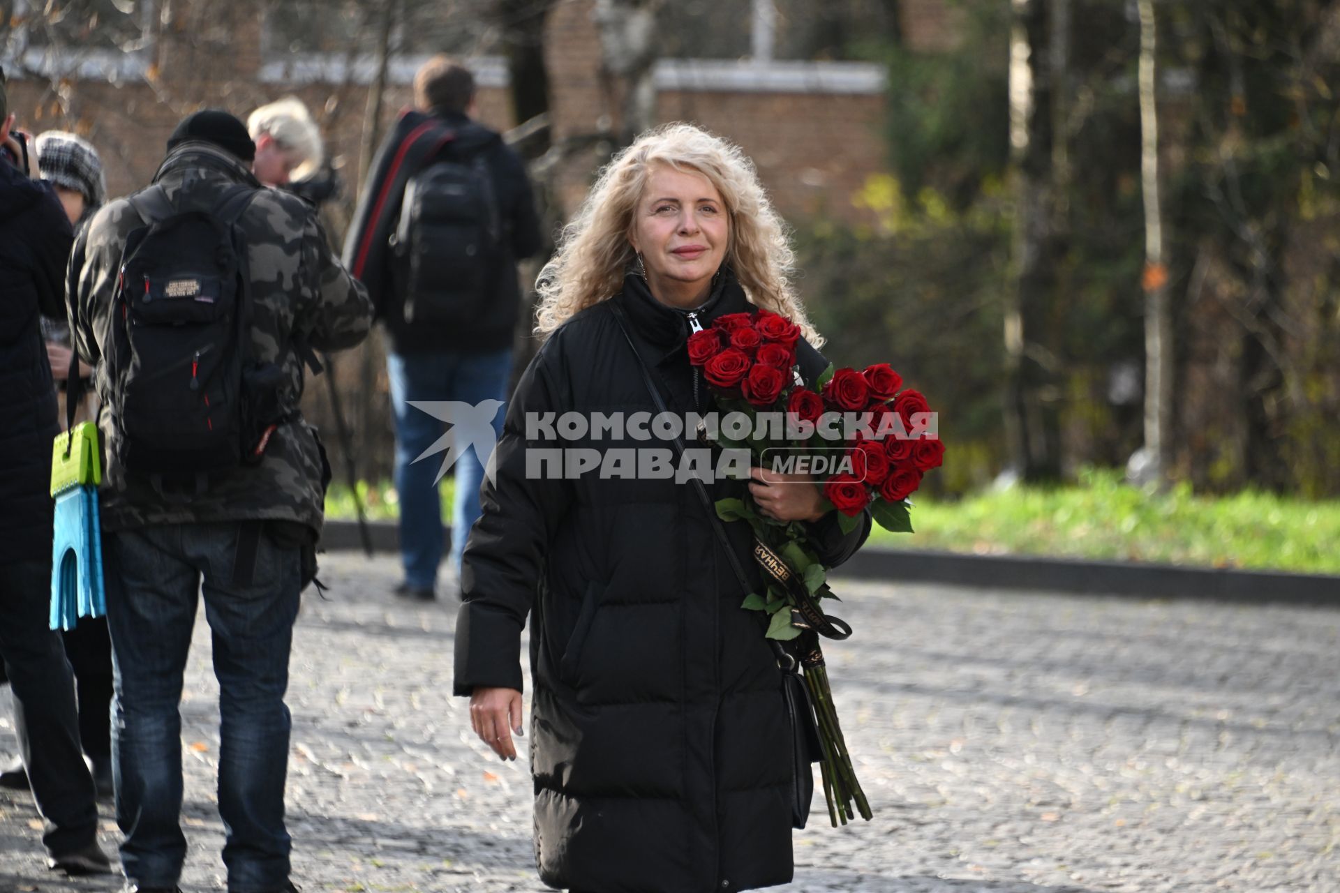 Прощание с актером Романом Поповым