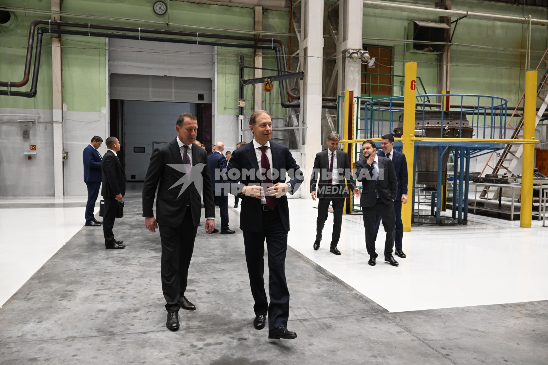 Владимир Путин посетил ПАО ОДК-Кузнецов\" в Самаре