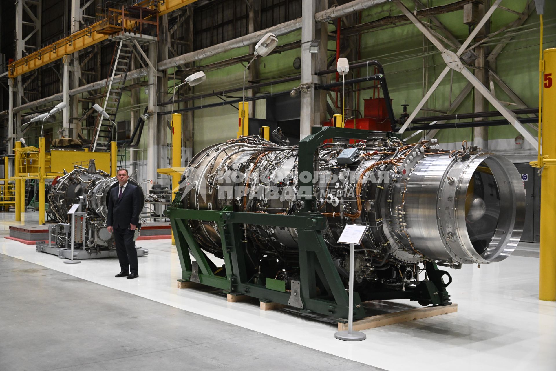 Владимир Путин посетил ПАО ОДК-Кузнецов\" в Самаре